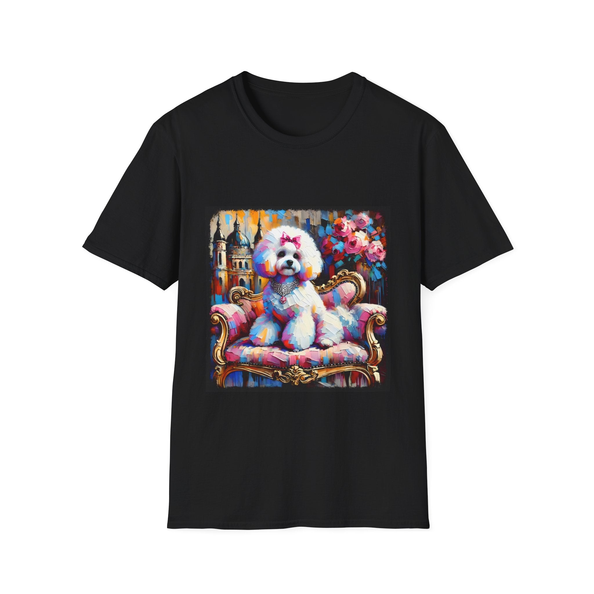 Bichon Frise diamond Princess Classic | Unisex Dog T-Shirt
