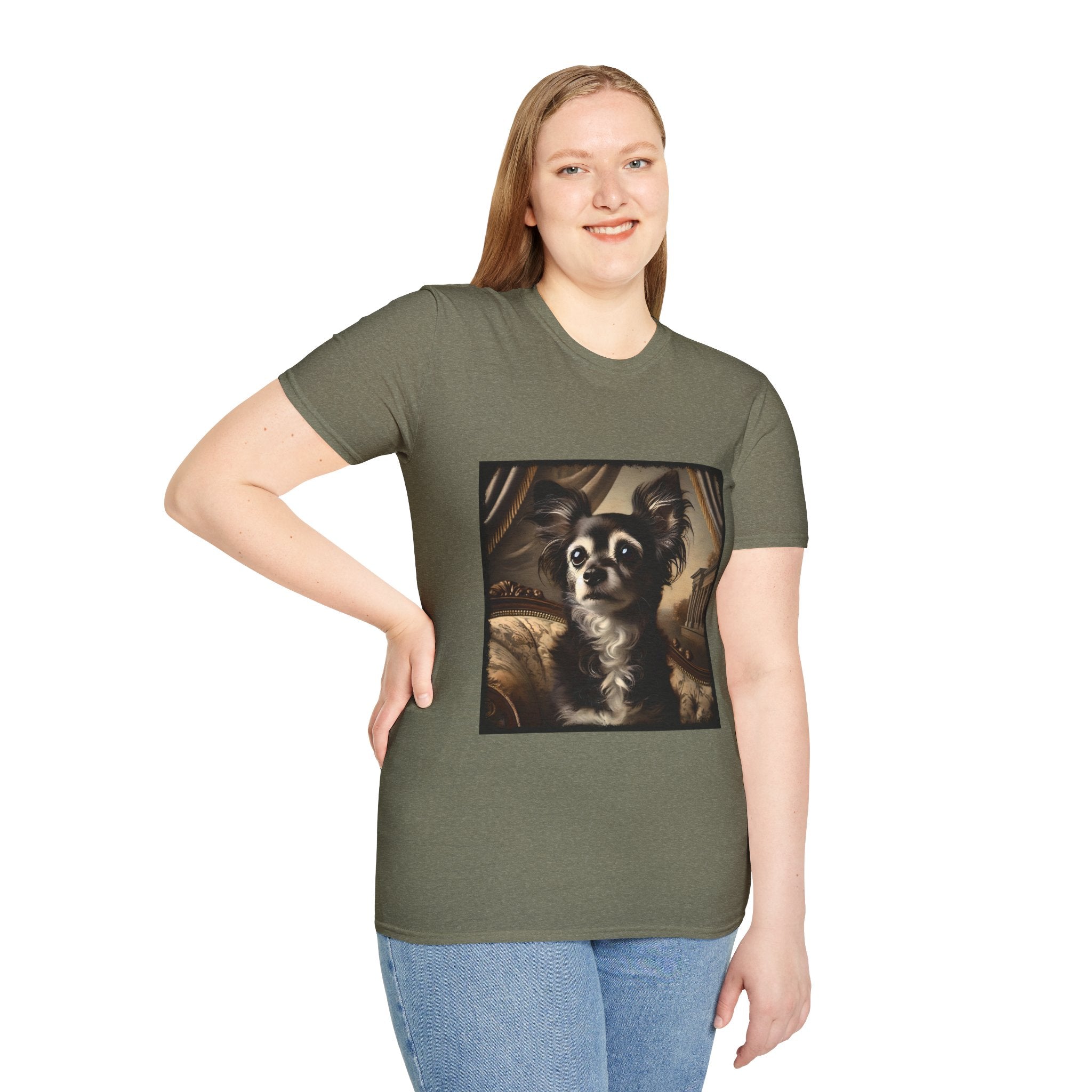 Chihuahua Poised Portrait | Unisex Dog T-Shirt
