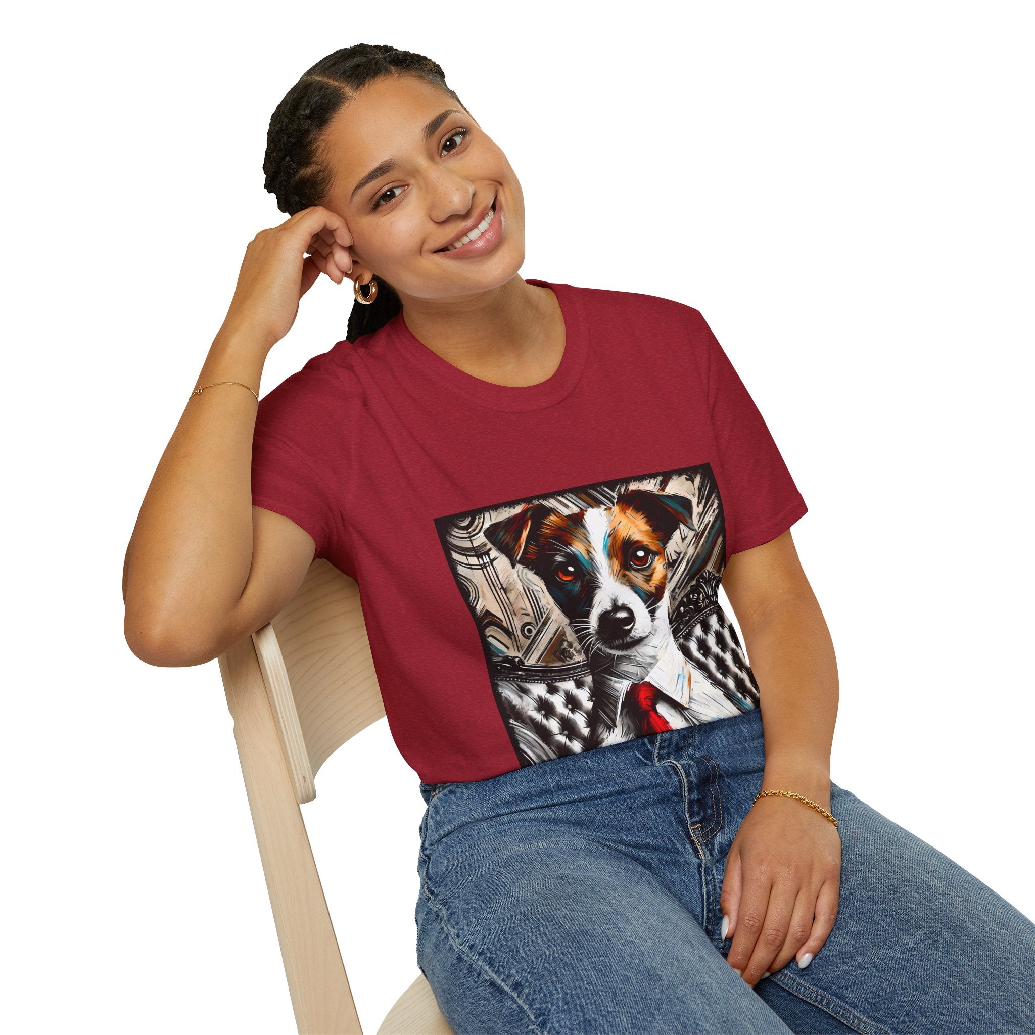 Jack Russell Distinguished Gentleman | Unisex Dog T-Shirt