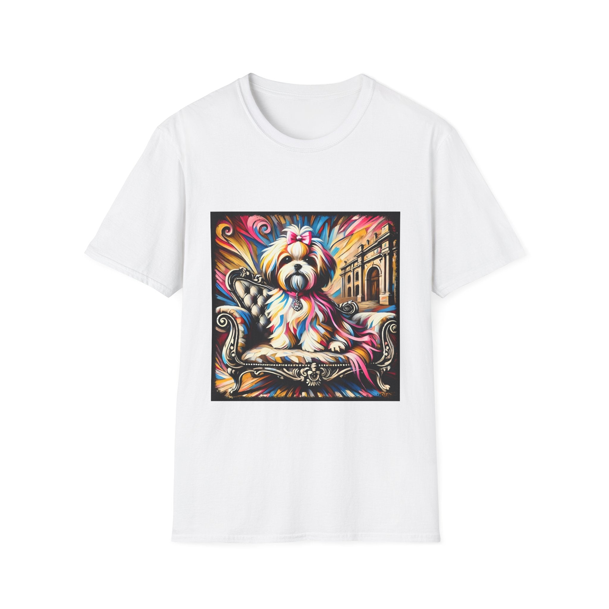 Lhasa Apso Diamond Princess Classic | Unisex Dog T-Shirt