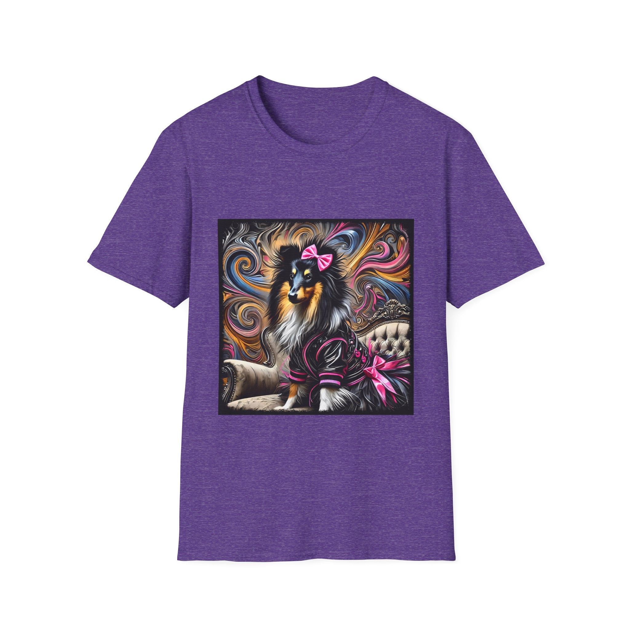 Collie Bold Rocker | Unisex Dog T-Shirt
