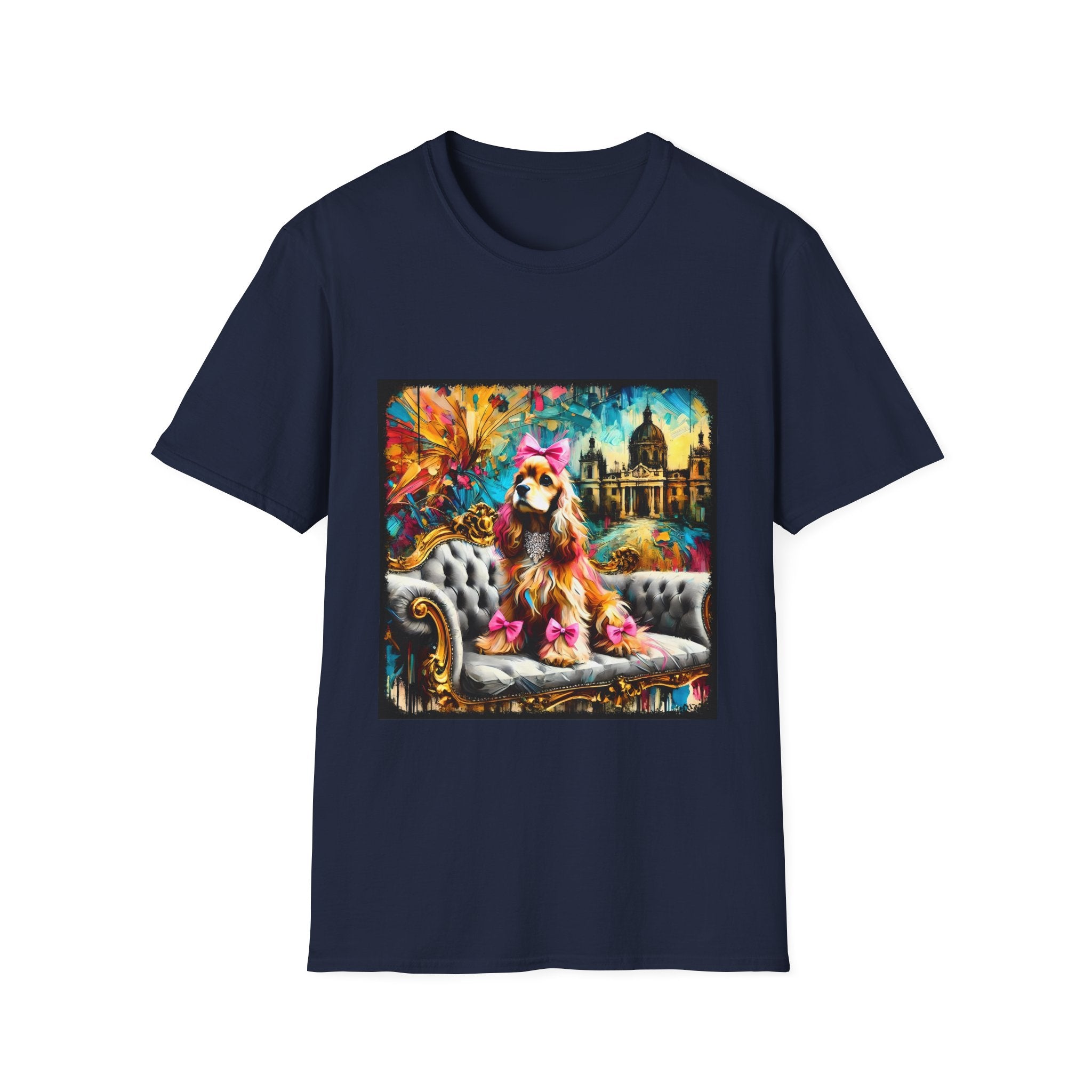 Cocker Spaniel Diamond Princess Classic | Unisex Dog T-Shirt
