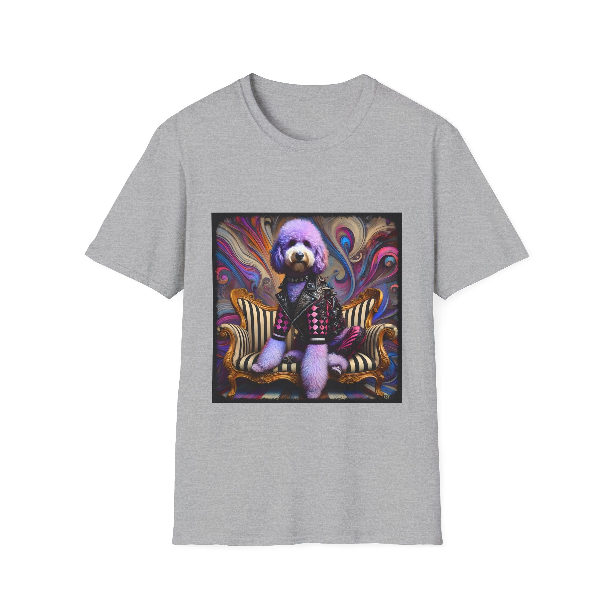 Labradoodle Lavender Rocker | Unisex Dog T-Shirt