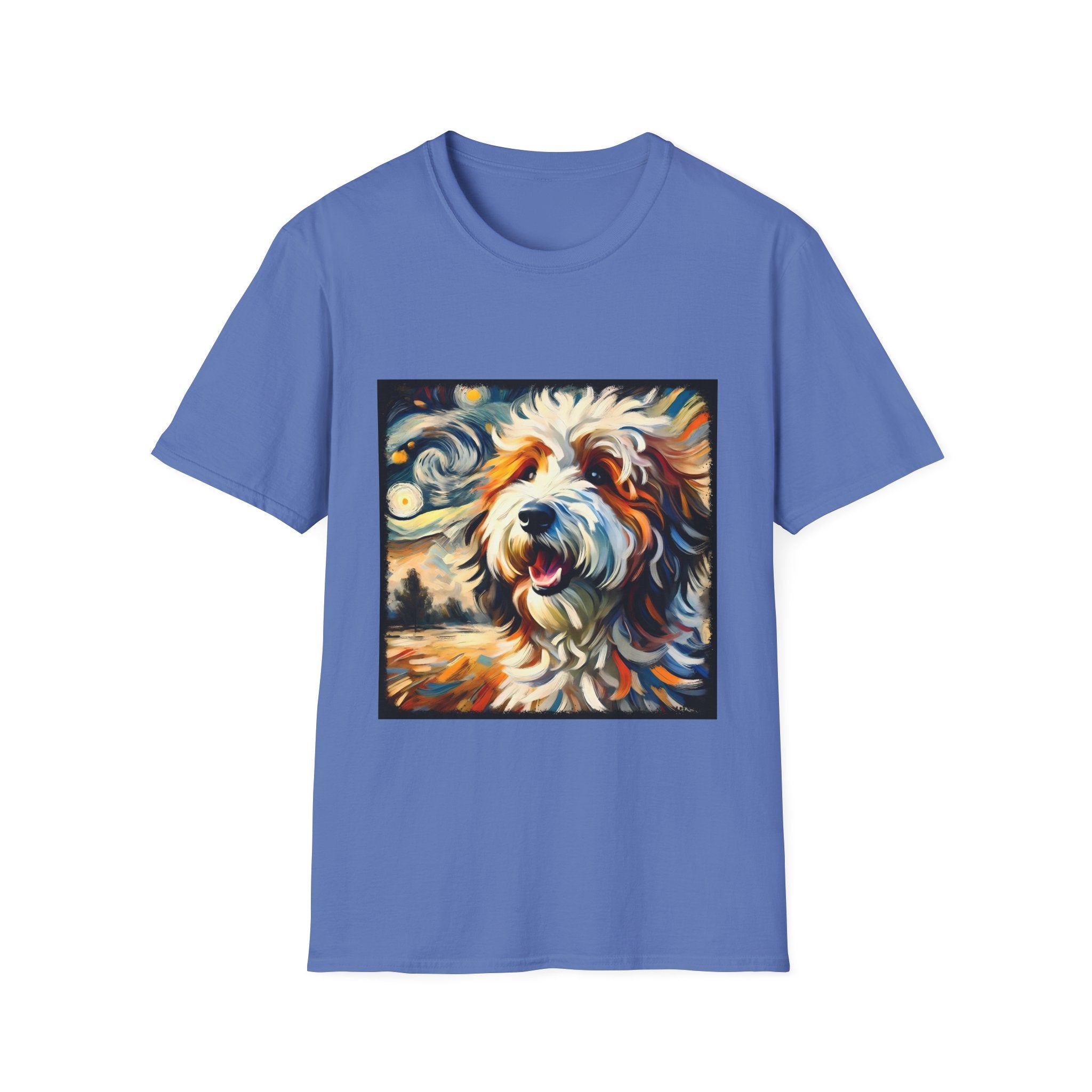 Bernedoodle Vivid Swirl | Unisex Dog T-Shirt