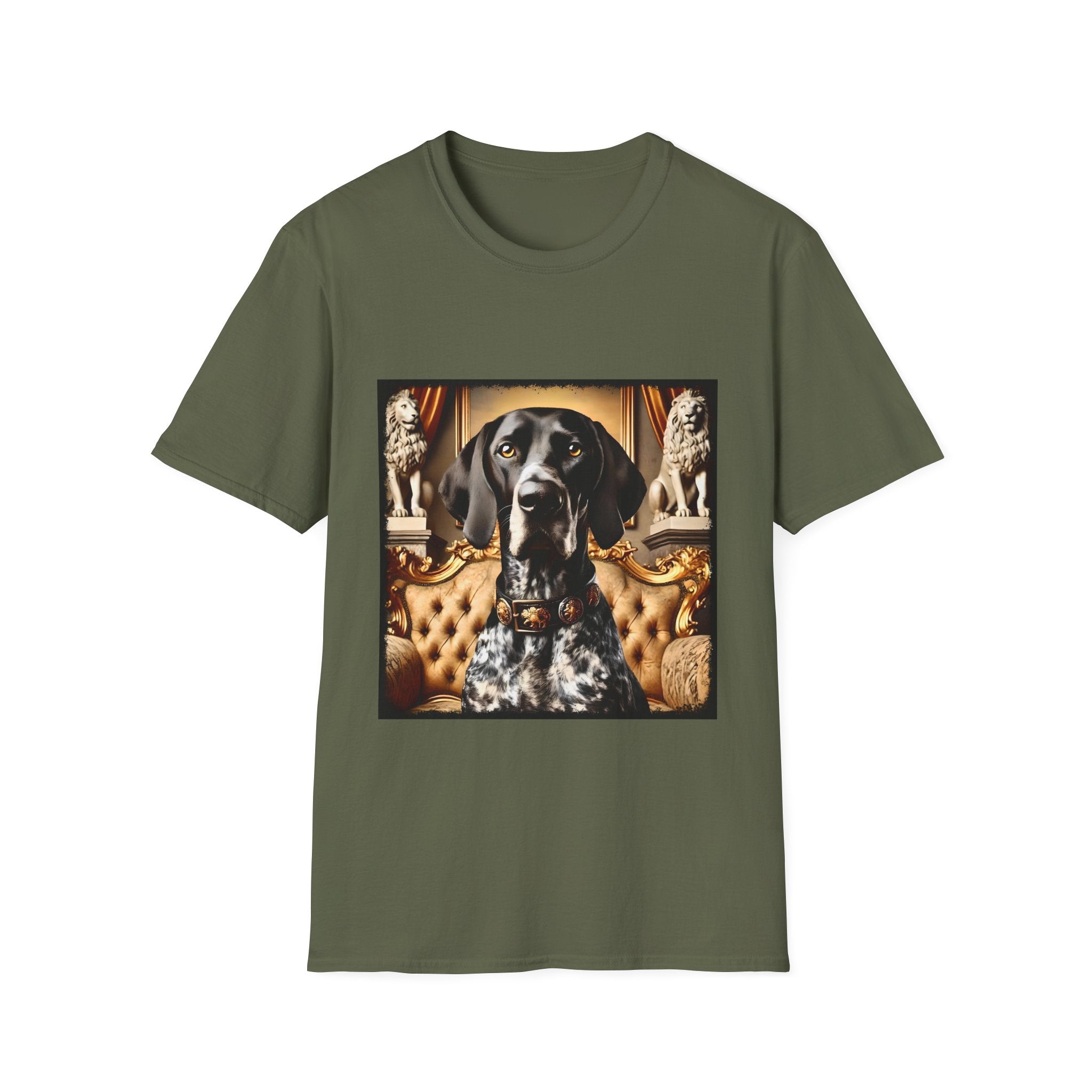 German Shorthaired Pointer Refined Rougue | Unisex Dog T-Shirt