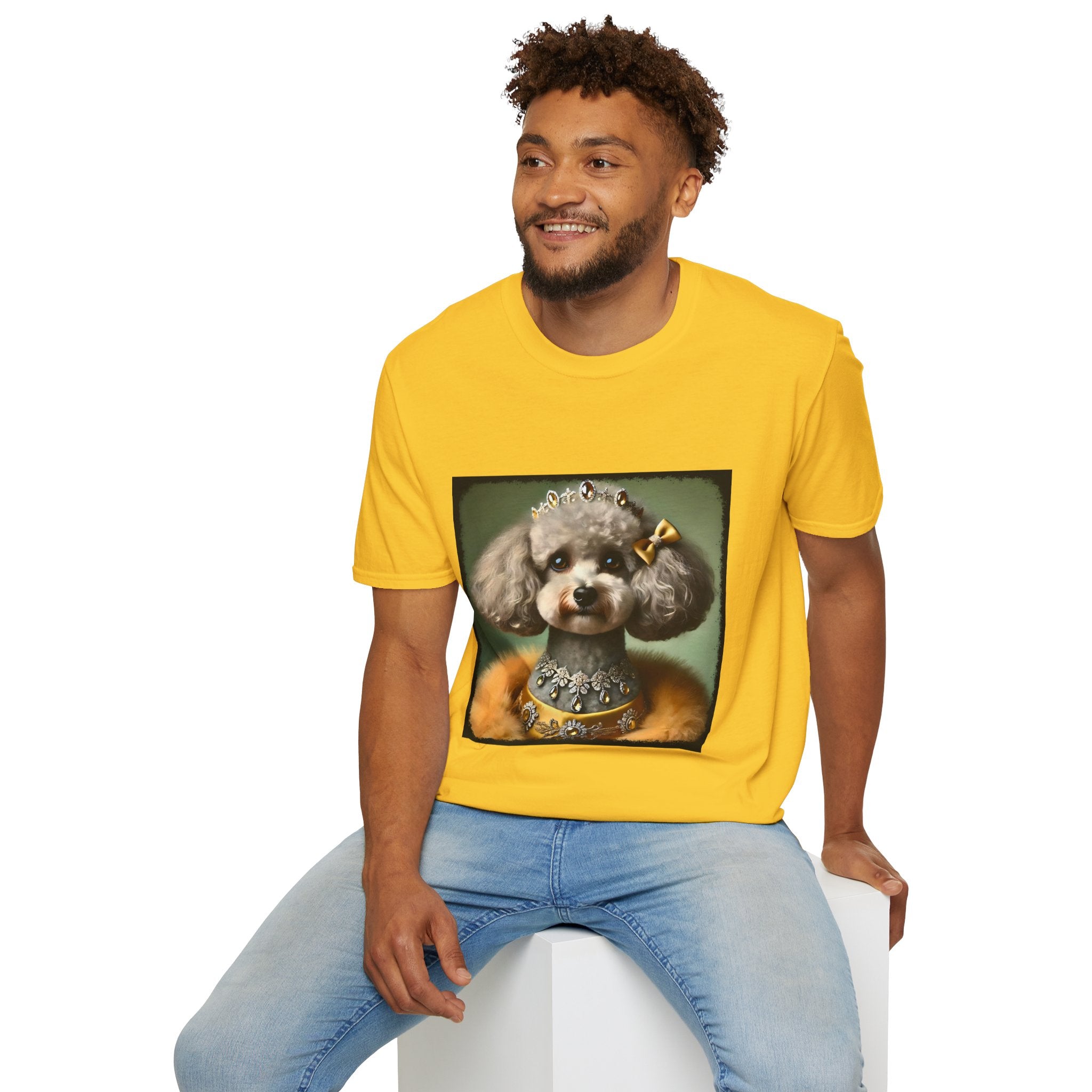 Poodle Citrine Queen | Unisex Dog T-Shirt