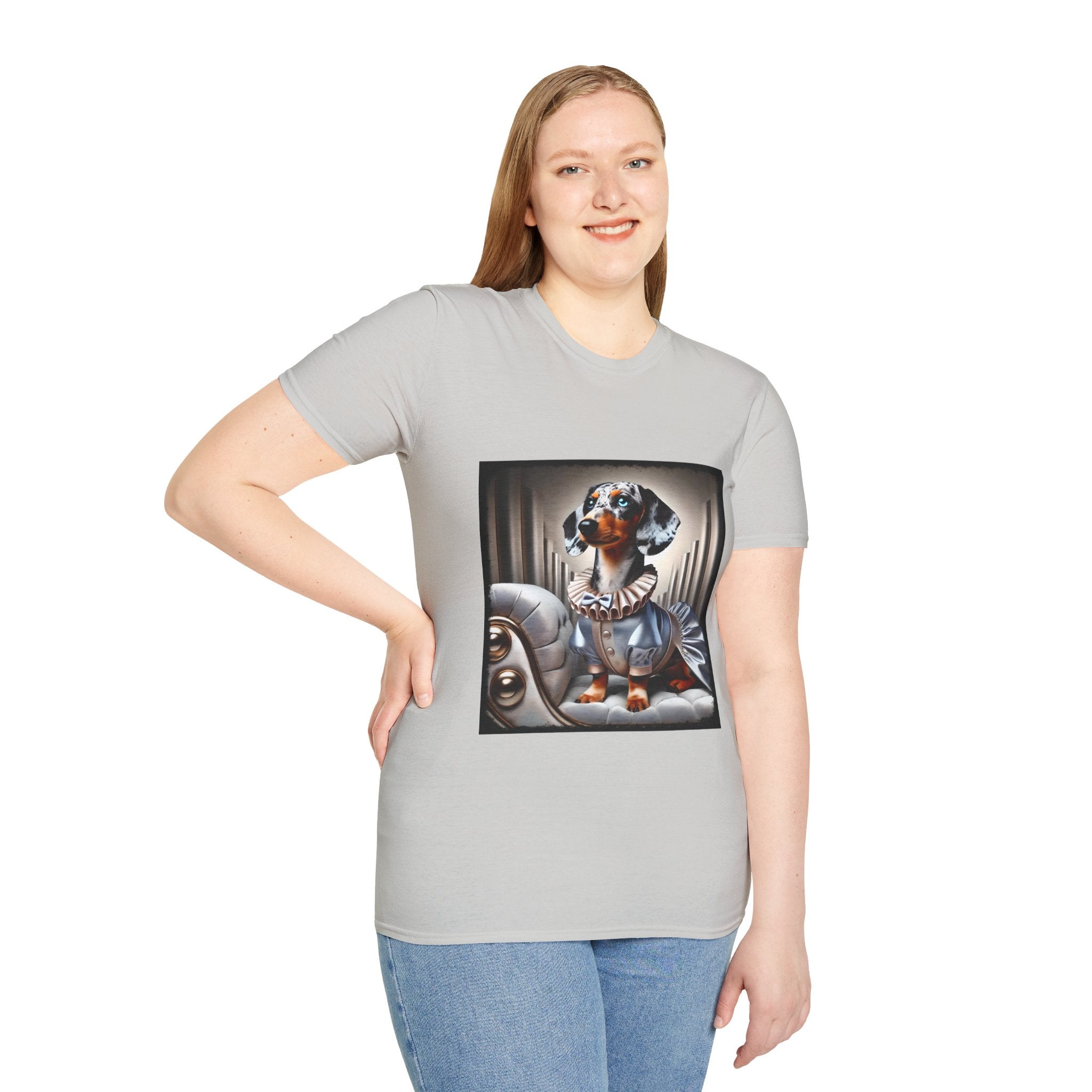 Dachshund Satin Stunner | Unisex Dog T-Shirt