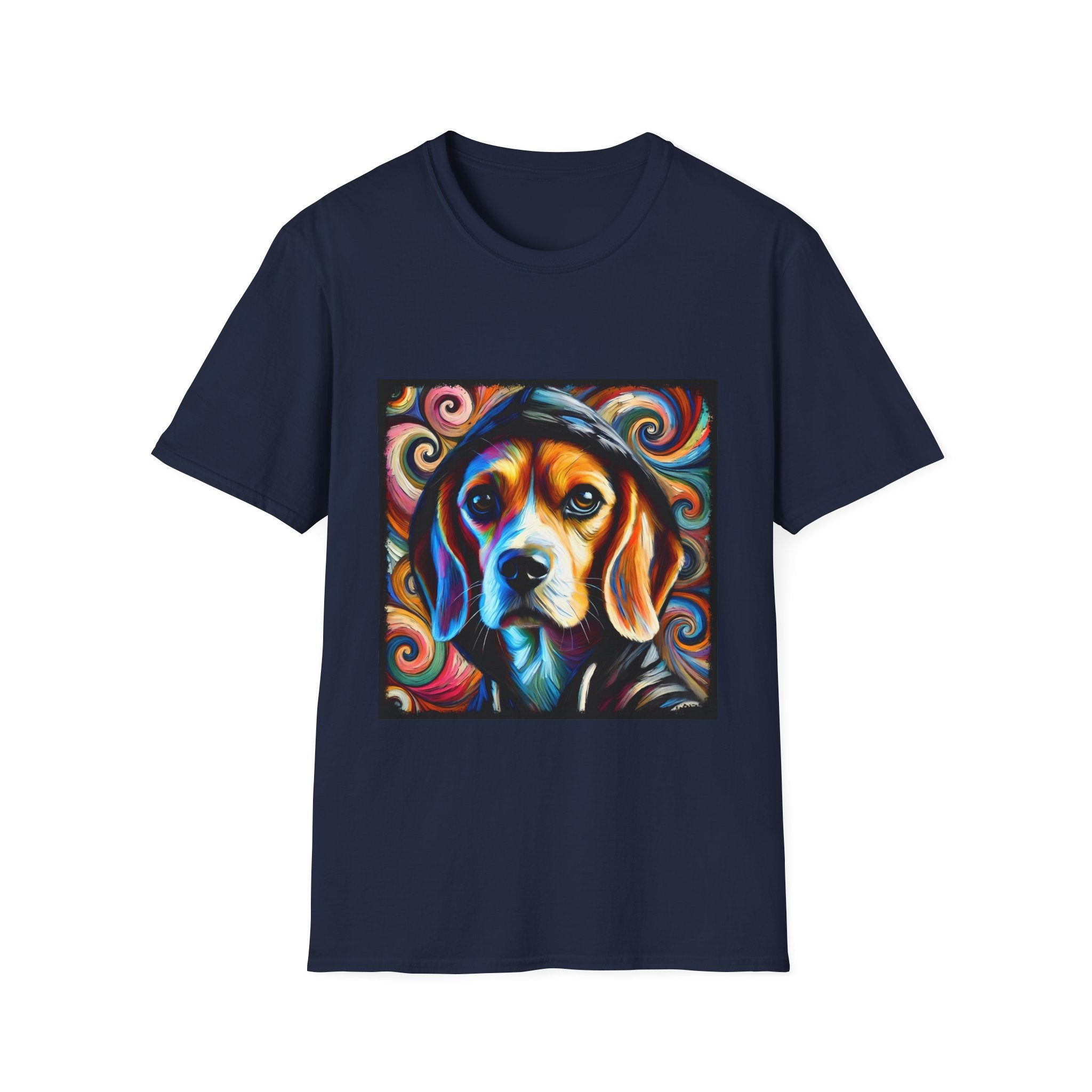 Beagle Relaxed Swirl | Unisex Dog T-Shirt