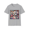 Maltese Diamond Heart Classic | Unisex Dog T-Shirt