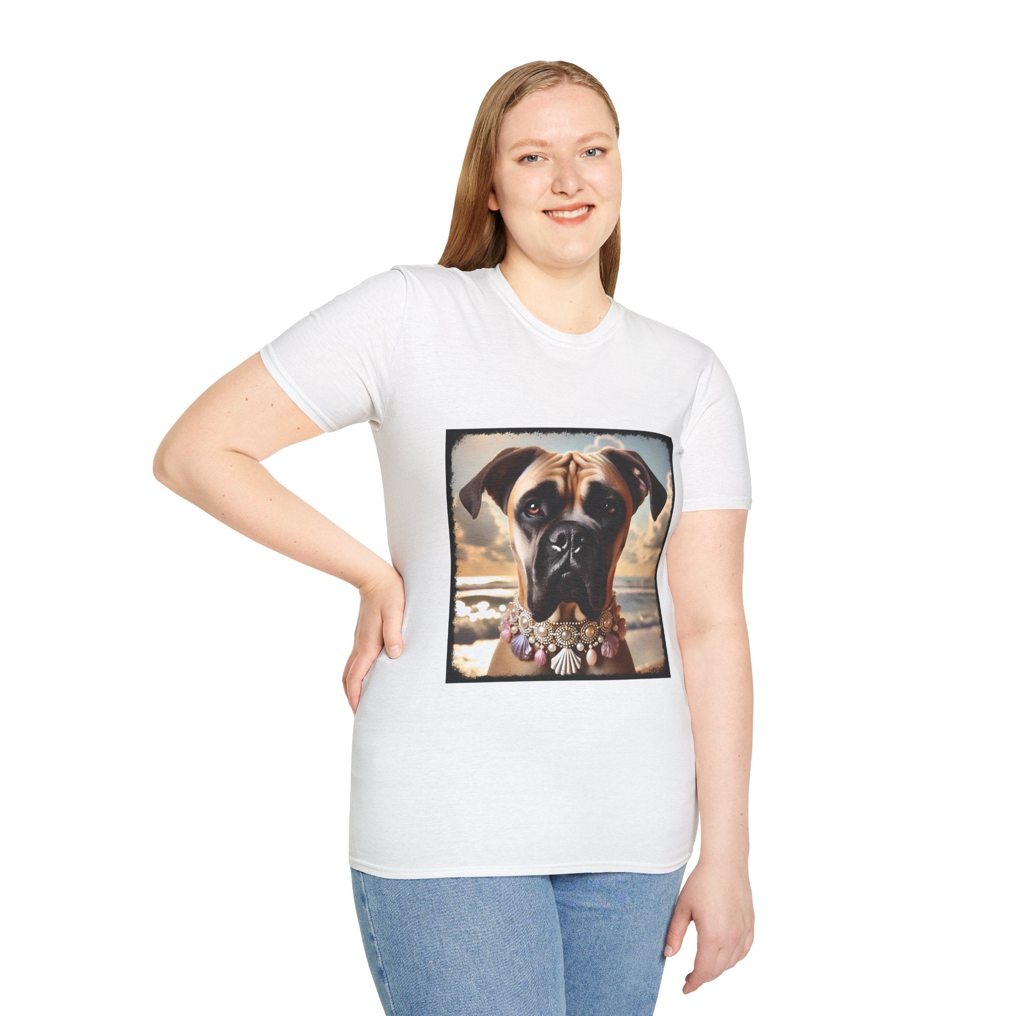 Cane Corso Seashell Siren | Unisex Dog T-Shirt