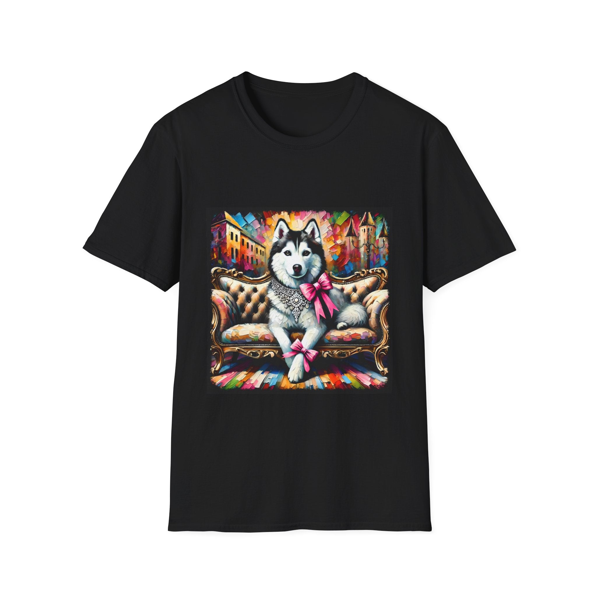Siberian Husky Diamond Princess Classic | Unisex Dog T-Shirt