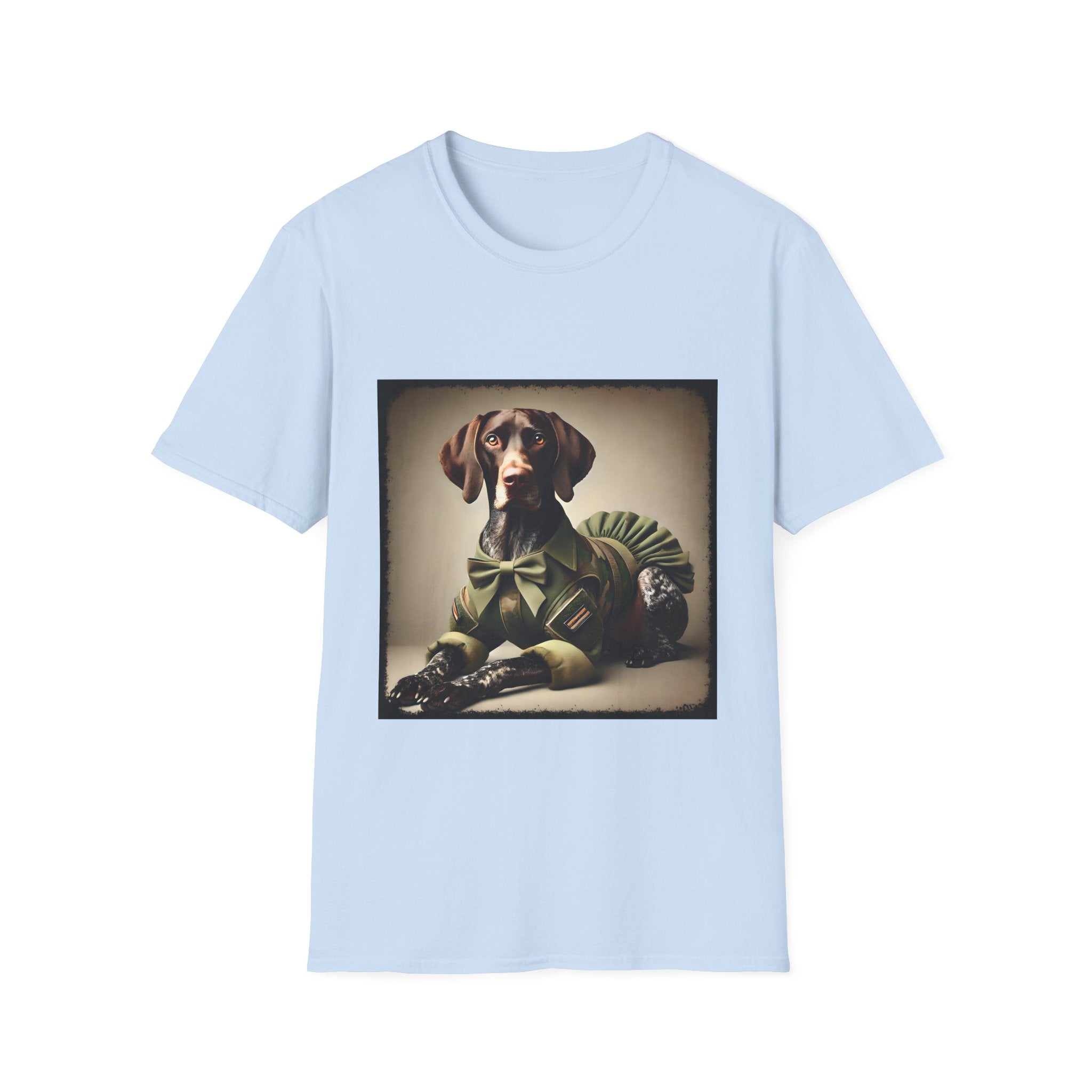 German Shorthaired Pointer Camo Princess | Unisex Dog T-Shirt