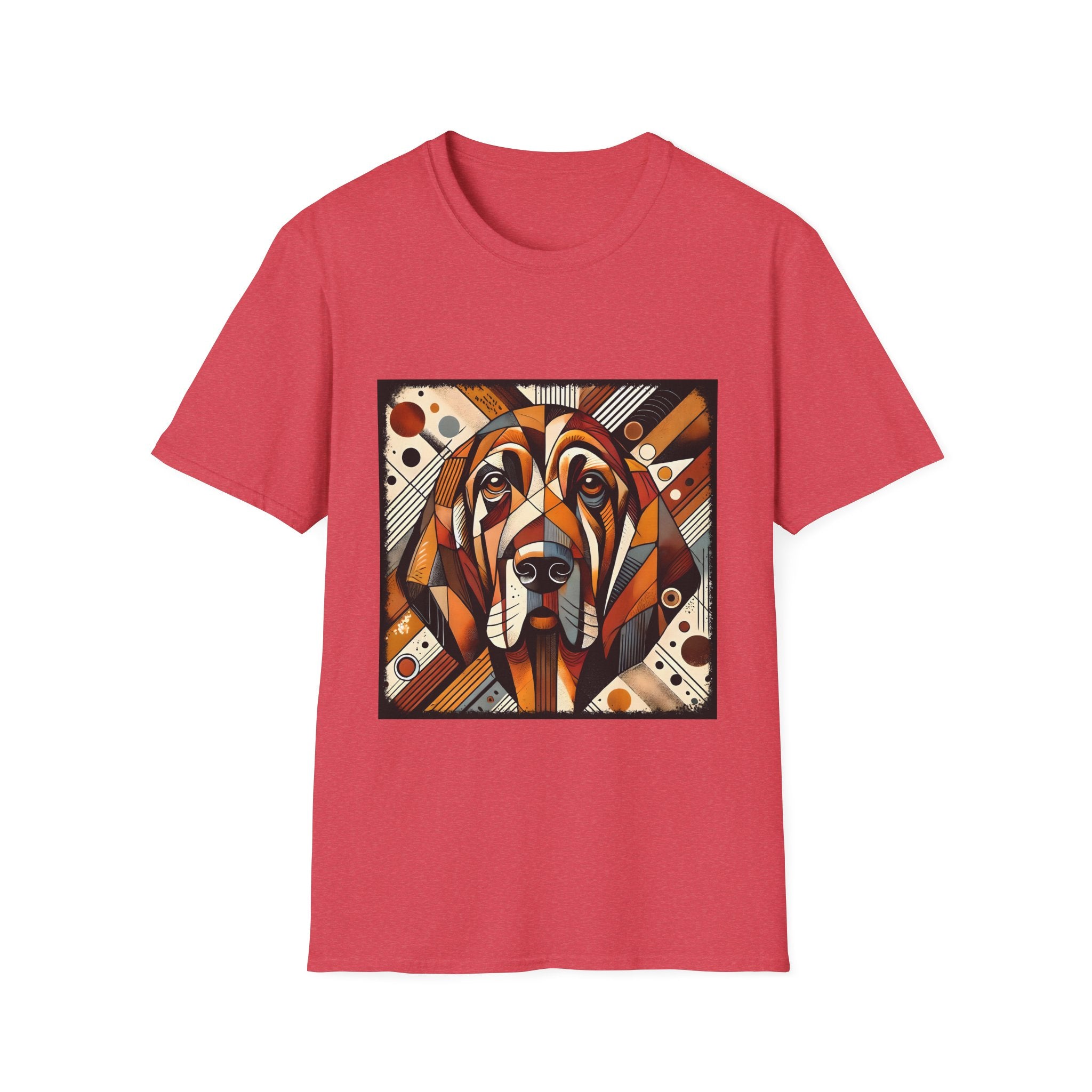 Bloodhound Bold Geometric | Unisex Dog T-Shirt