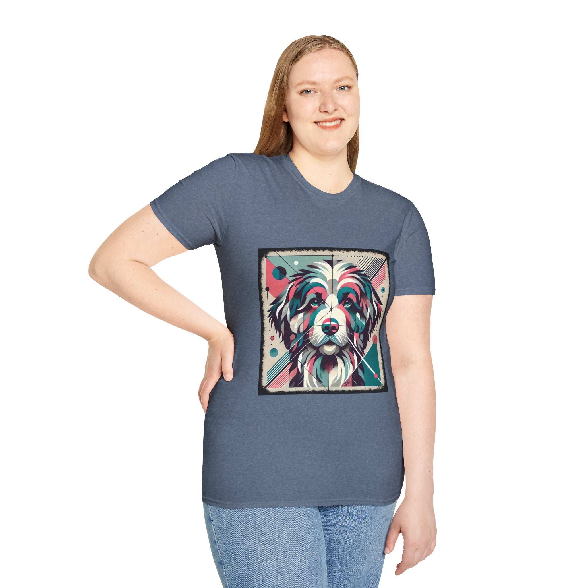 Goldendoodle Bold Geometric | Unisex Dog T-Shirt