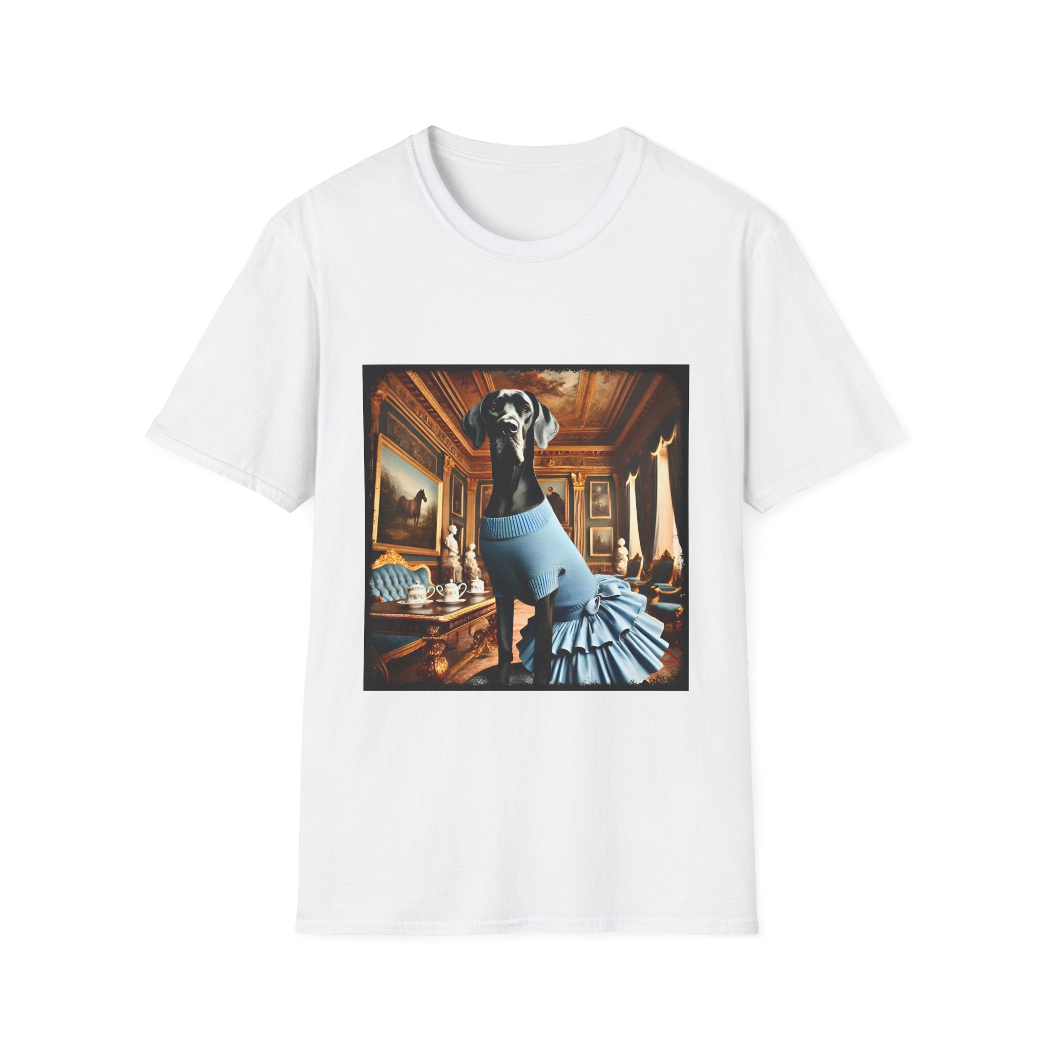 Great Dane Haute Tail | Unisex Dog T-Shirt