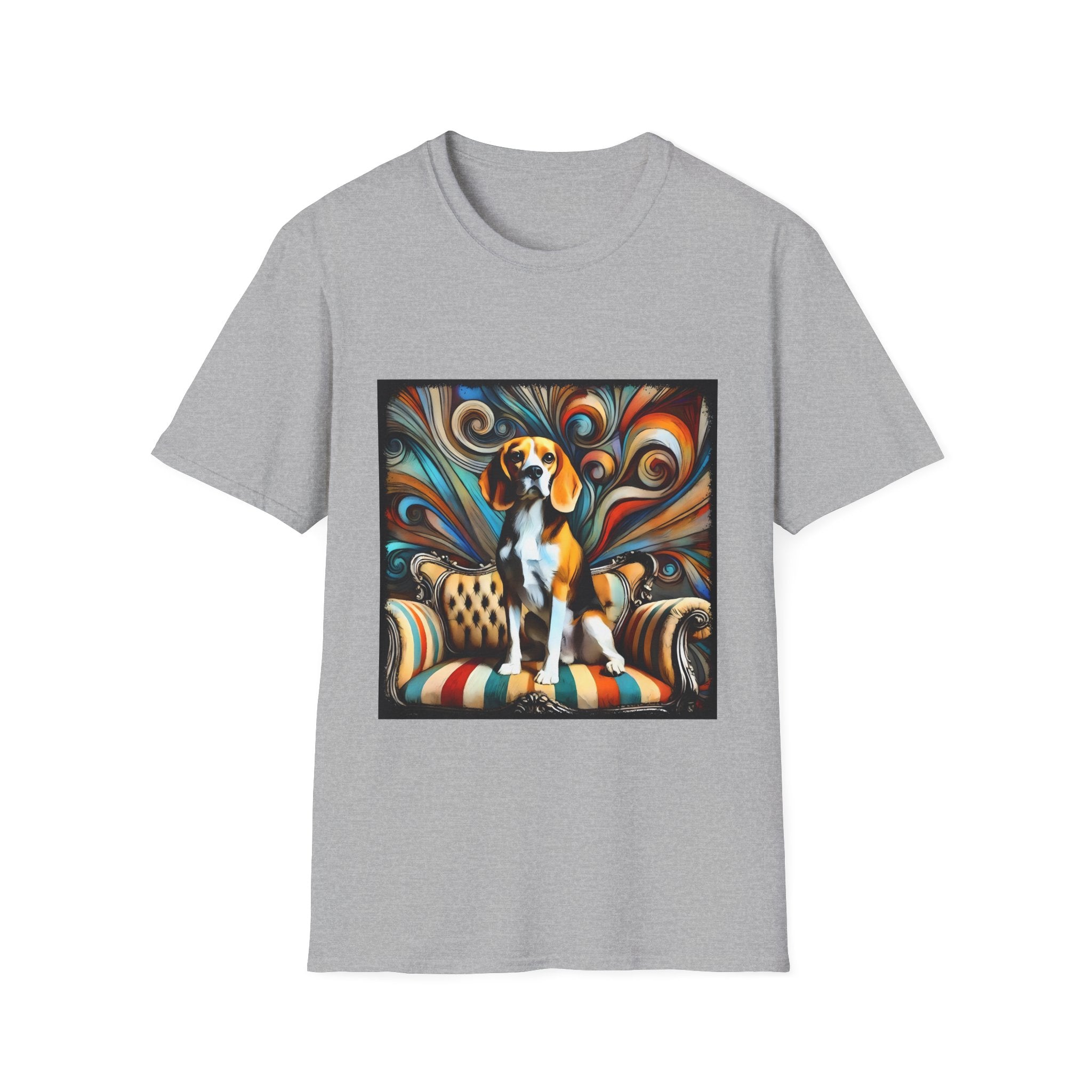 Beagle Warm Swirl | Unisex Dog T-Shirt