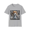 Beagle B&W Bold Eyes | Unisex Dog T-Shirt