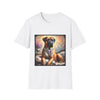 Bullmastiff Purple Bow Classic | Unisex Dog T-Shirt