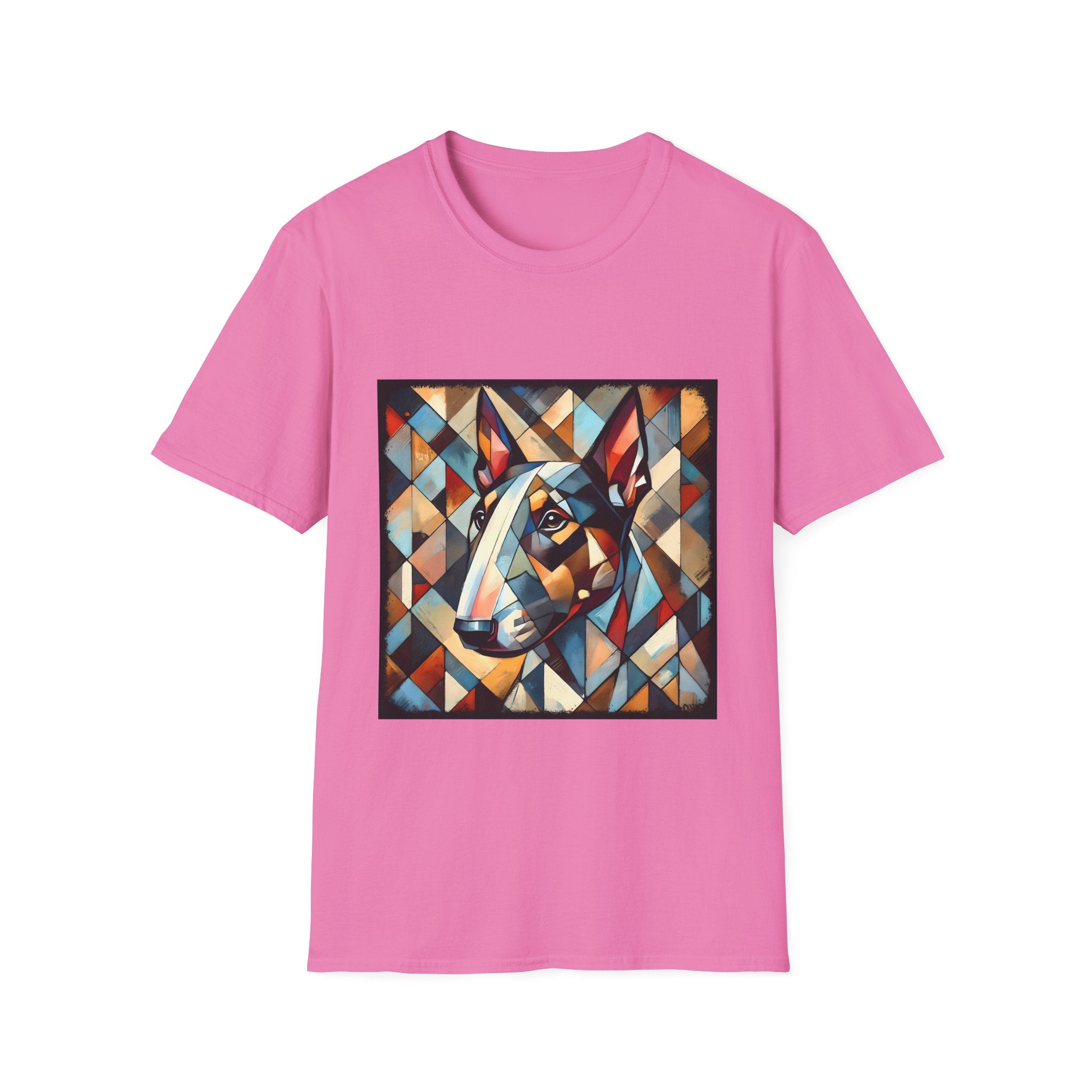 Bull Terrier Warm Geometric | Unisex Dog T-Shirt