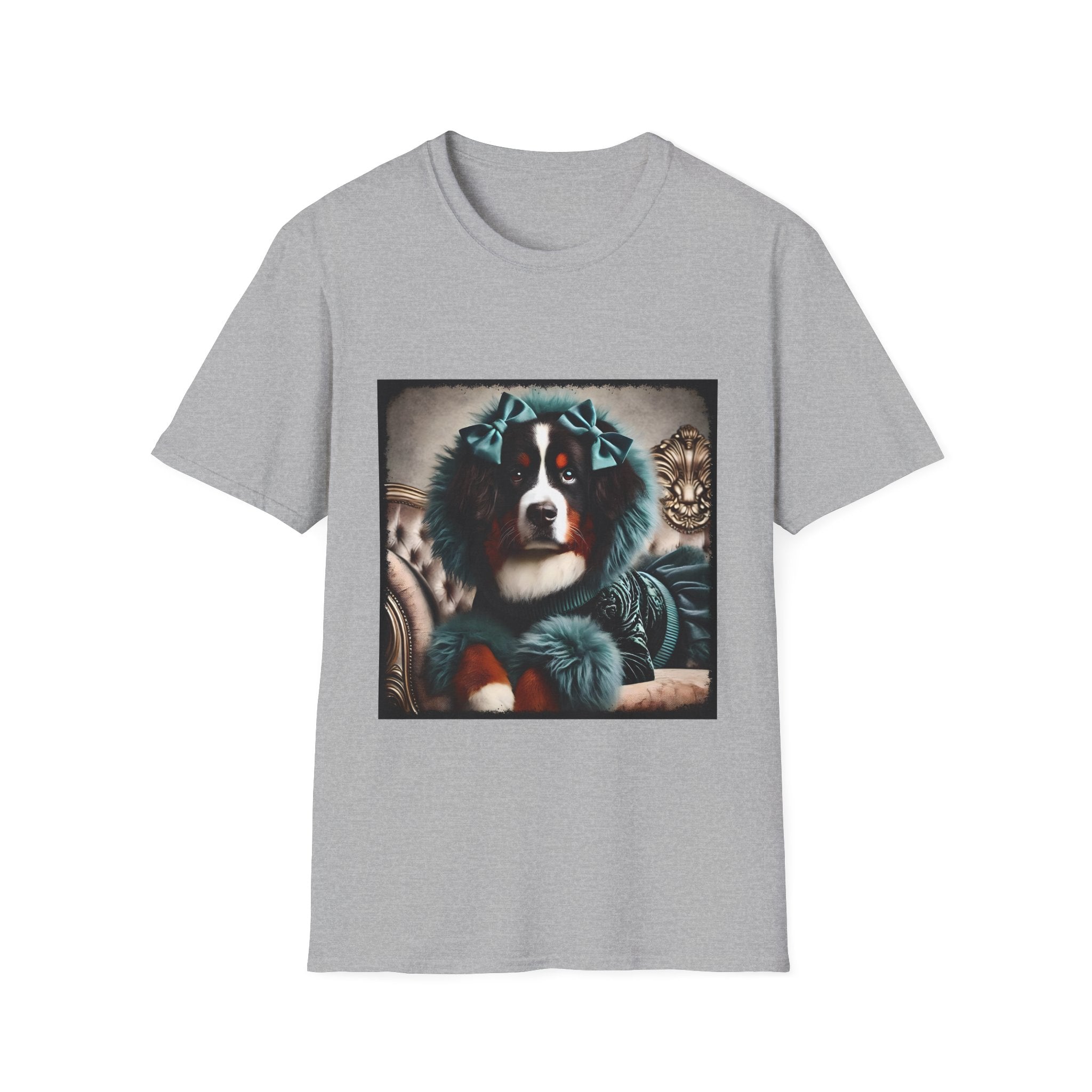 Bernese Mountain Dog Velvet and Fur | Unisex Dog T-Shirt