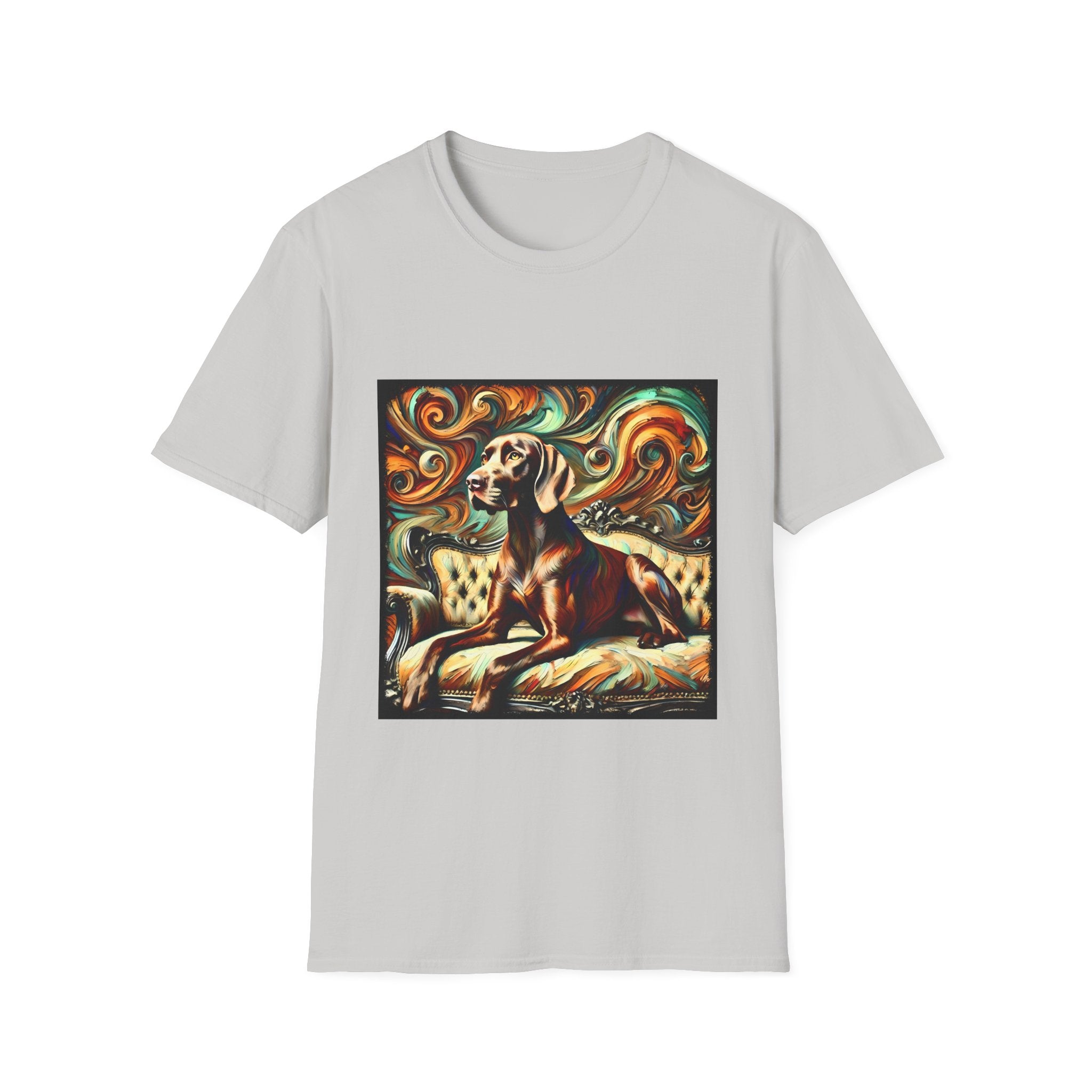 German Shorthaired Pointer Ethereal Swirl | Unisex Dog T-Shirt