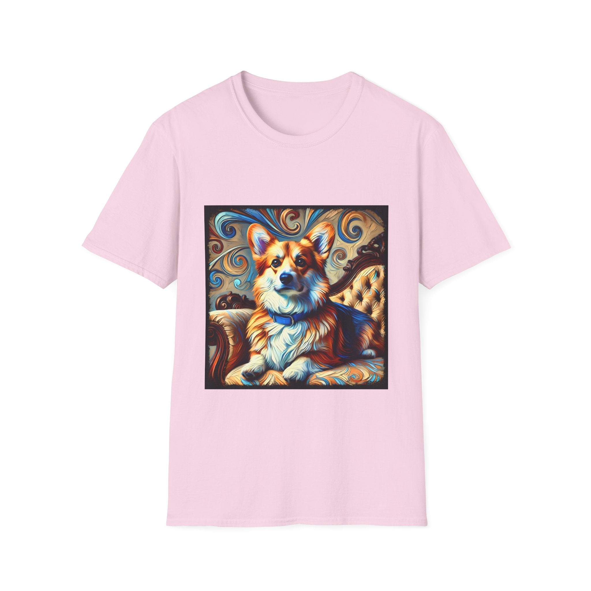 Pembroke Welsh Corgi Warm Swirl | Unisex Dog T-Shirt
