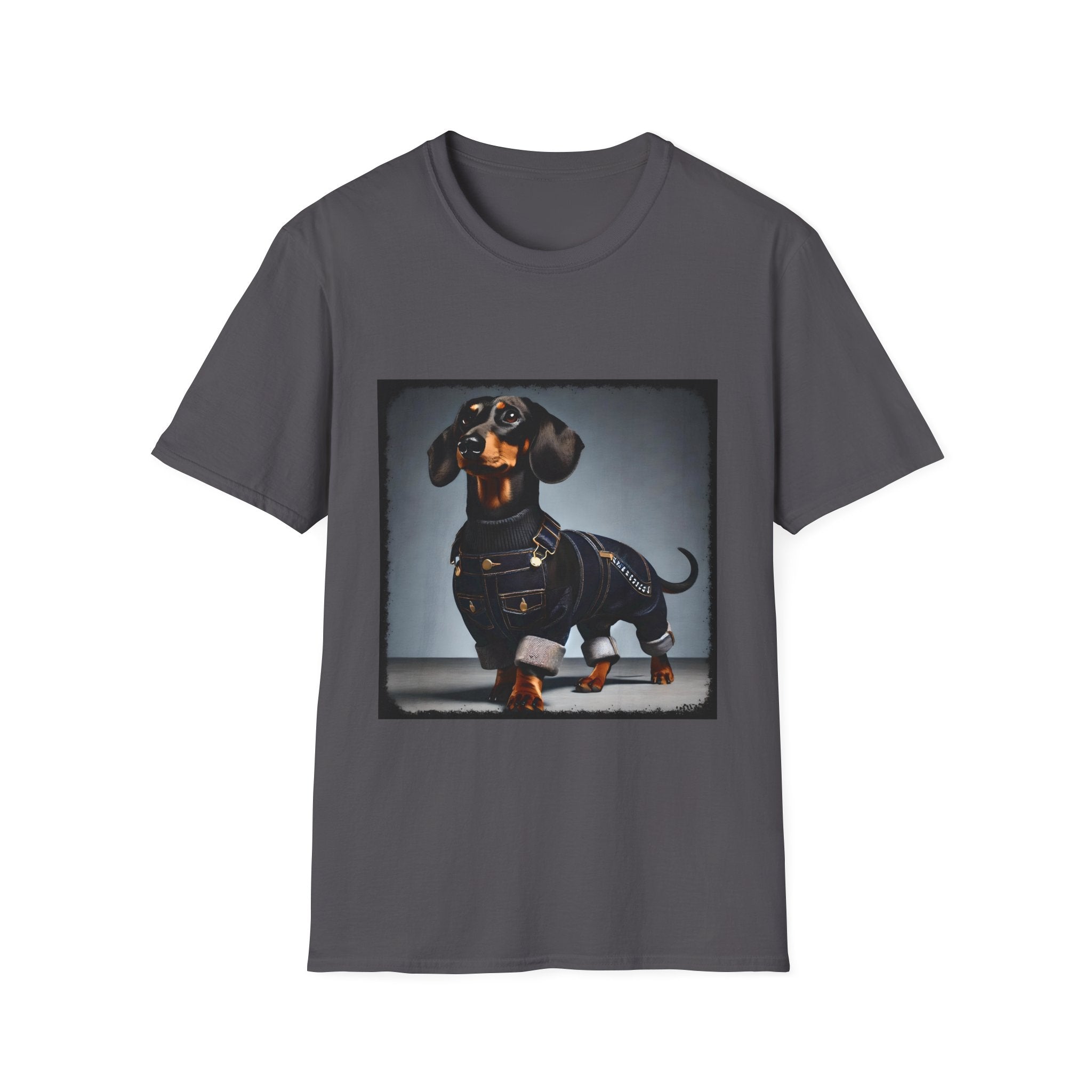 Dachshund Denim Doll | Unisex Dog T-Shirt