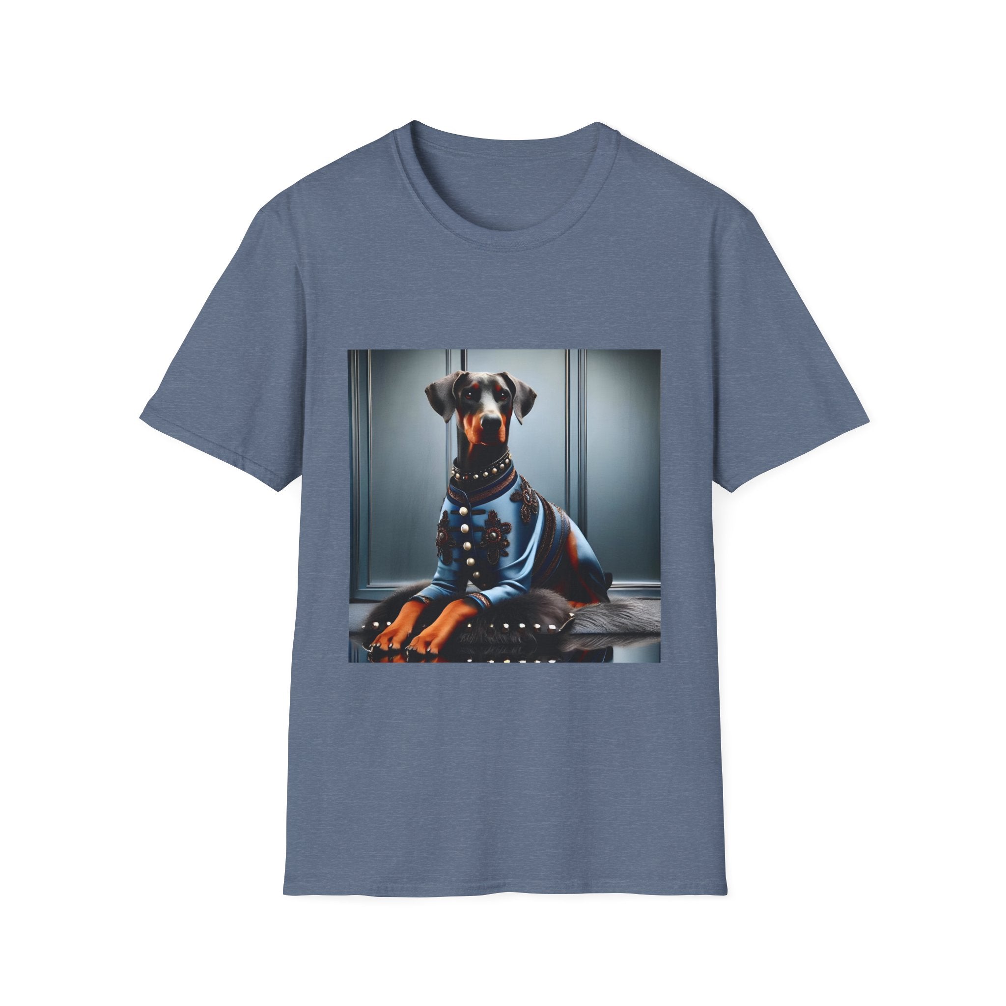 Doberman Pinscher Blue Belle | Unisex Dog T-Shirt
