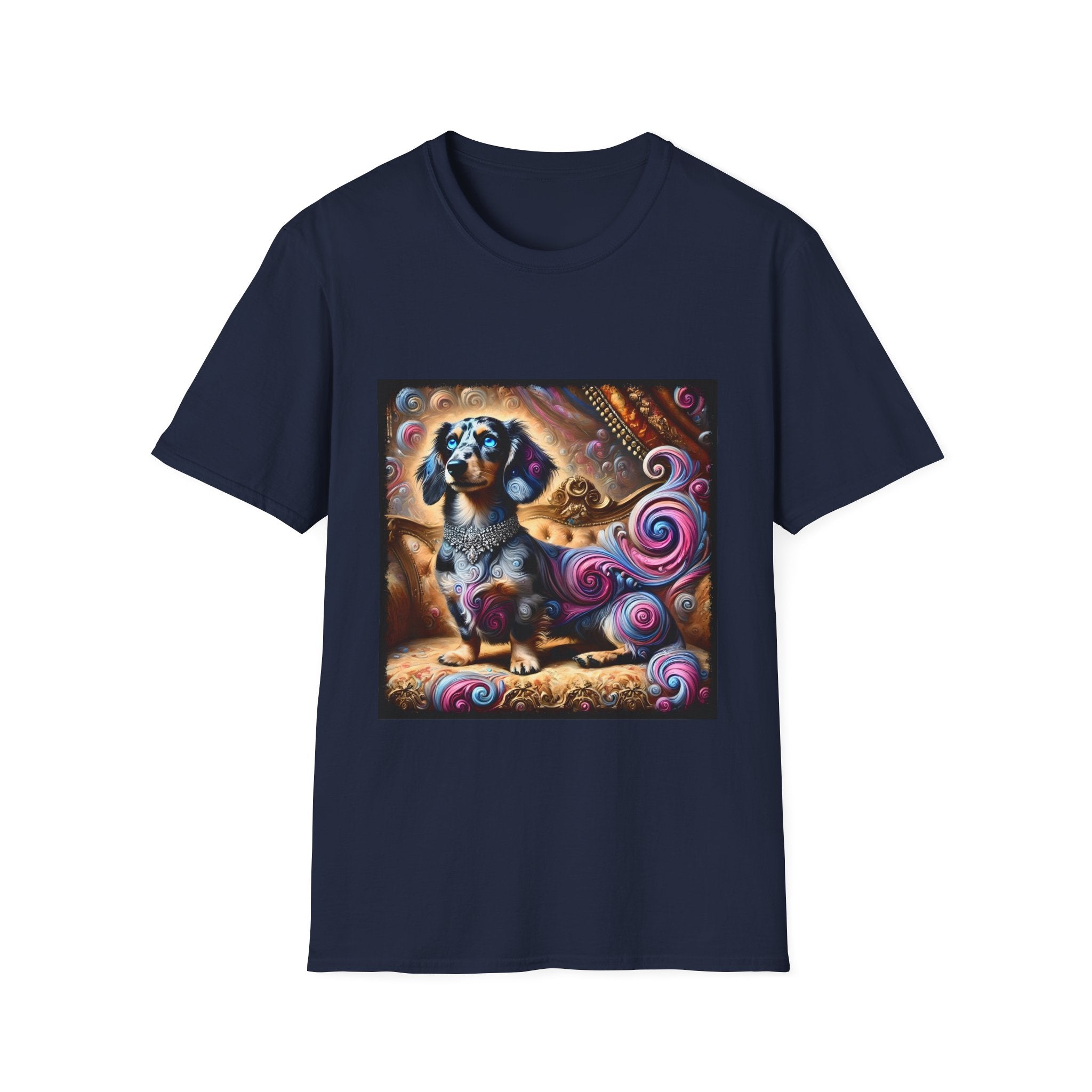 Dachshund Royal Swirl | Unisex Dog T-Shirt