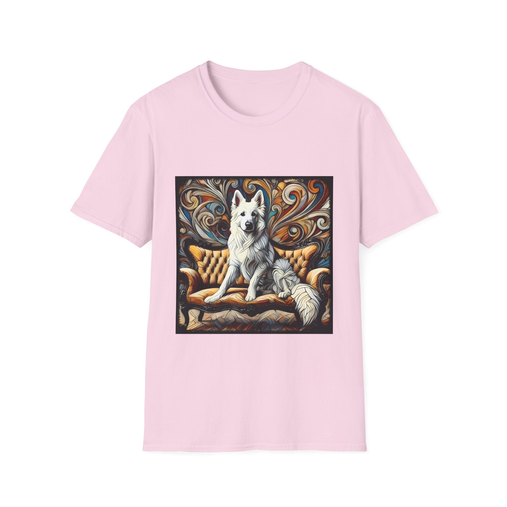 German Shepherd Bold Swirl | Unisex Dog T-Shirt