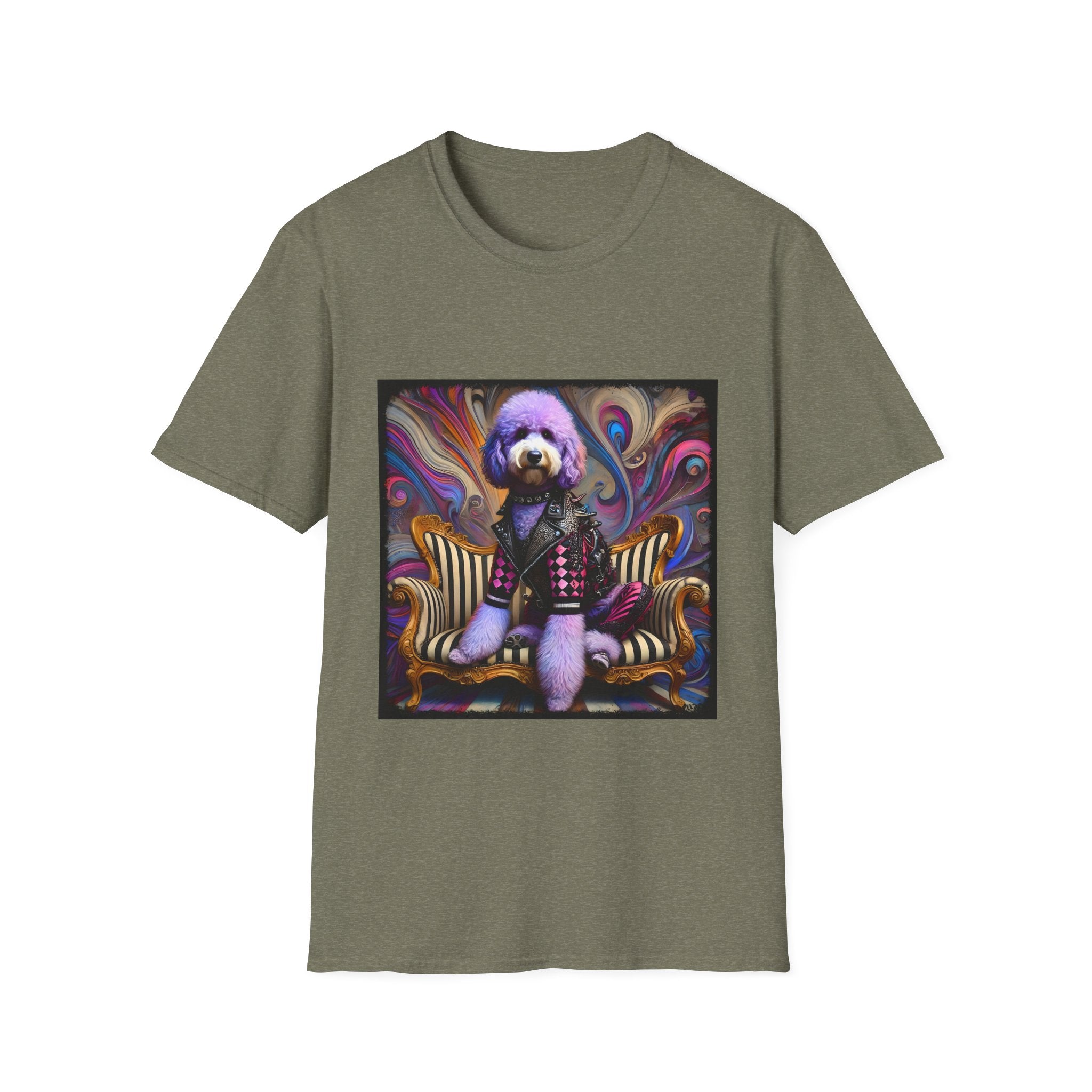 Labradoodle Lavender Rocker | Unisex Dog T-Shirt