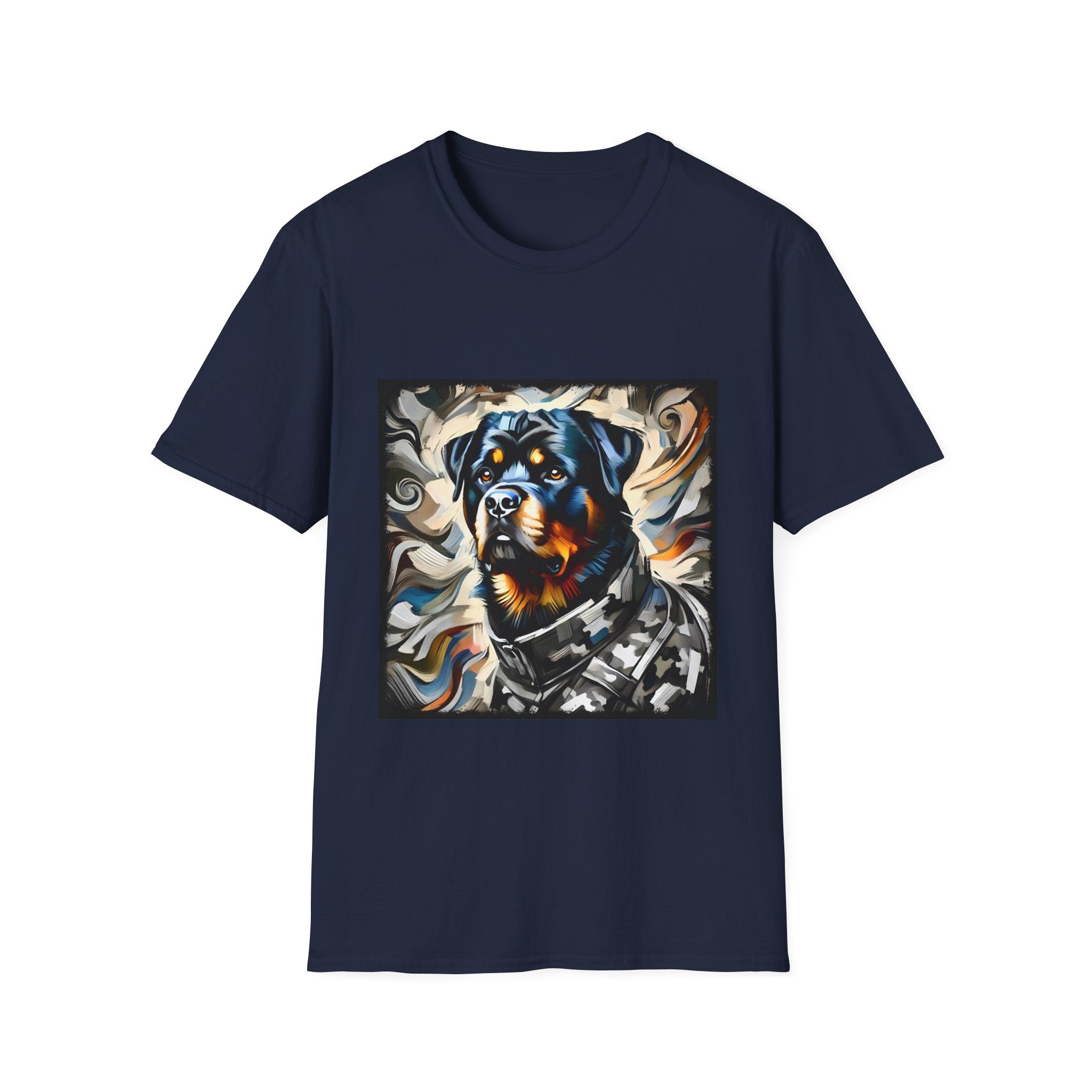 Rottweiler Bold Camo Classic | Unisex Dog T-Shirt