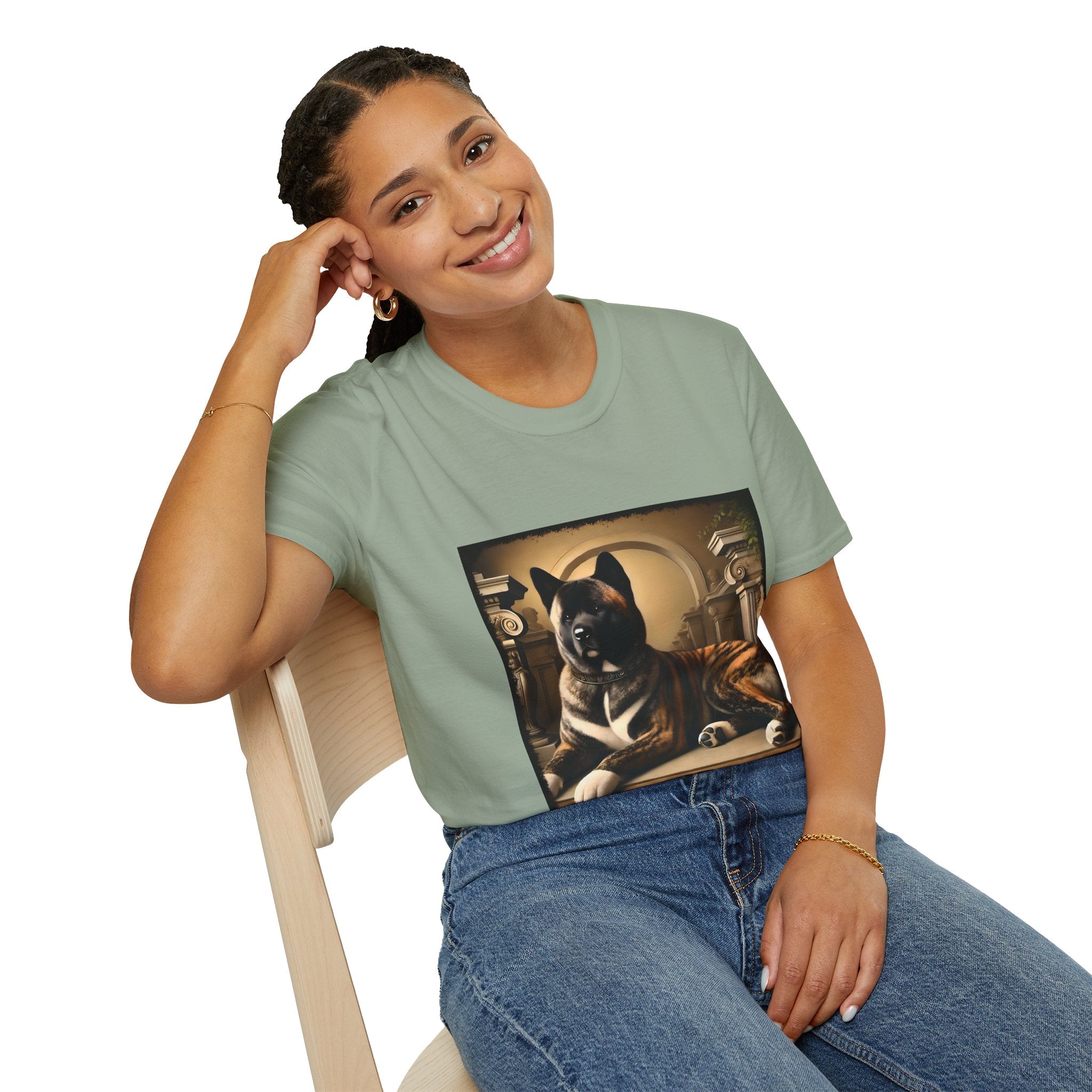 Akita Brindle Luxe | Unisex Dog T-Shirt