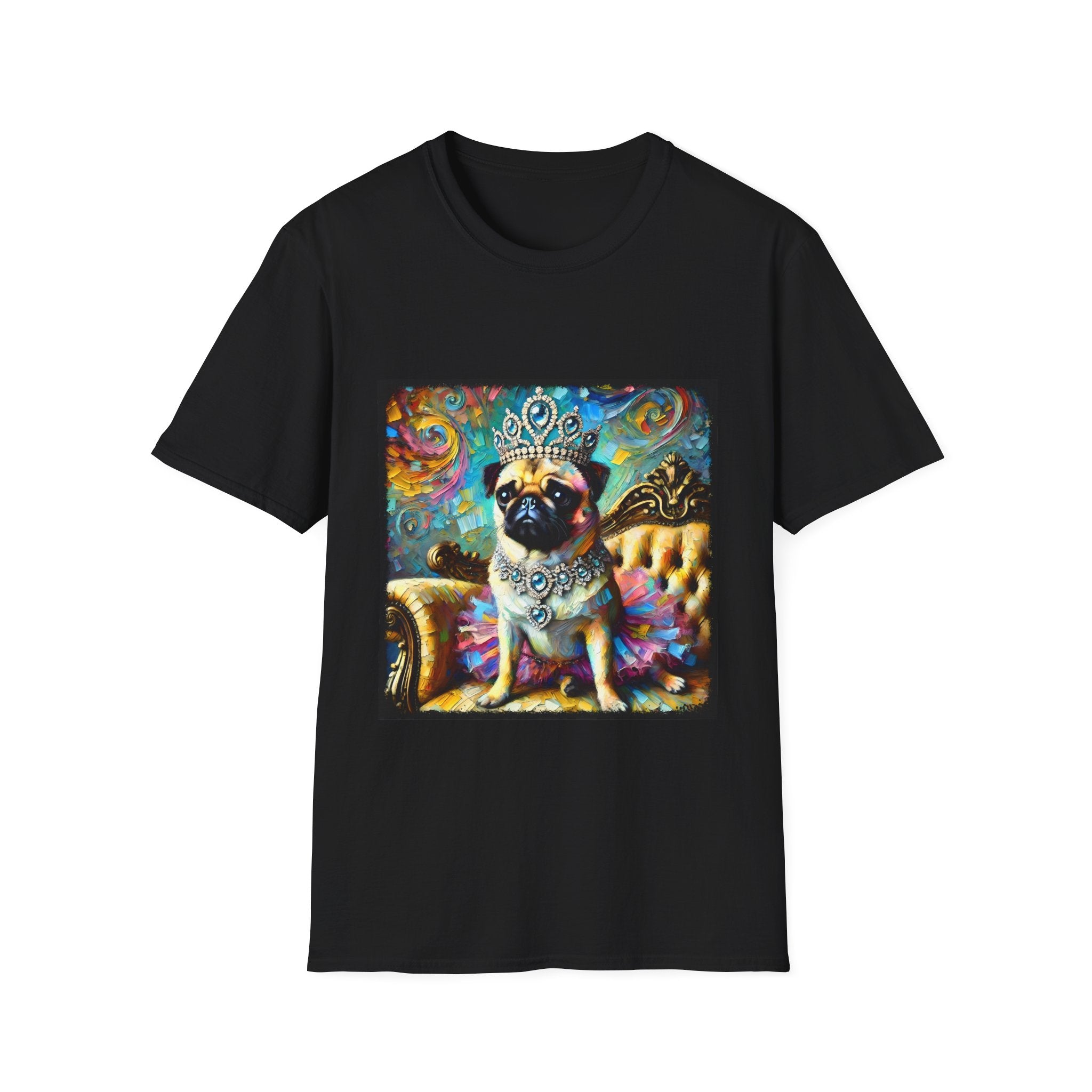 Pug Princess Classic | Unisex Dog T-Shirt
