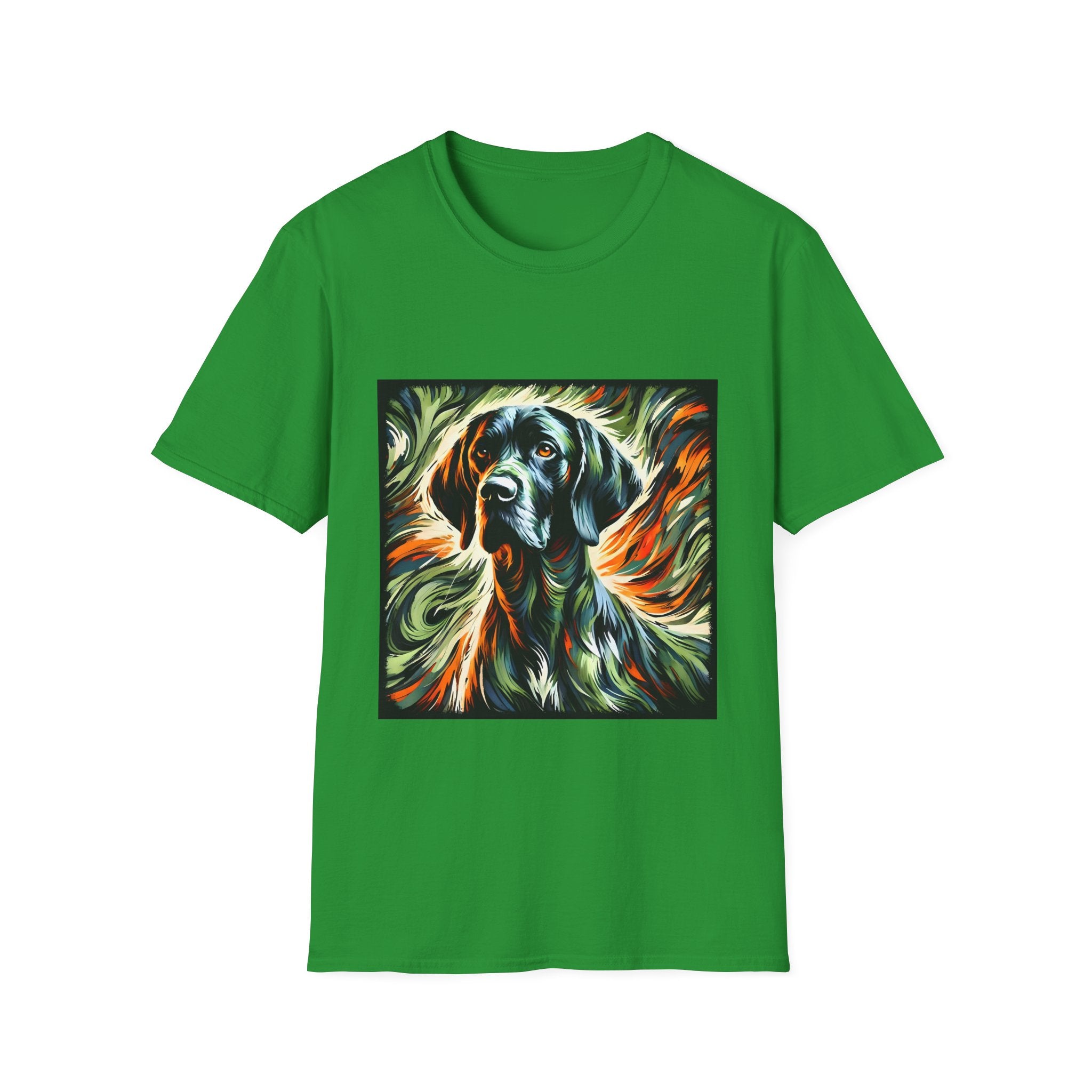 German Shorthaired Pointer Bold Flame Classic | Unisex Dog T-Shirt
