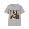 Boston Terrier Brocade Babe | Unisex Dog T-Shirt