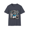 Boxer B&W Bold Blue Eyes | Unisex Dog T-Shirt