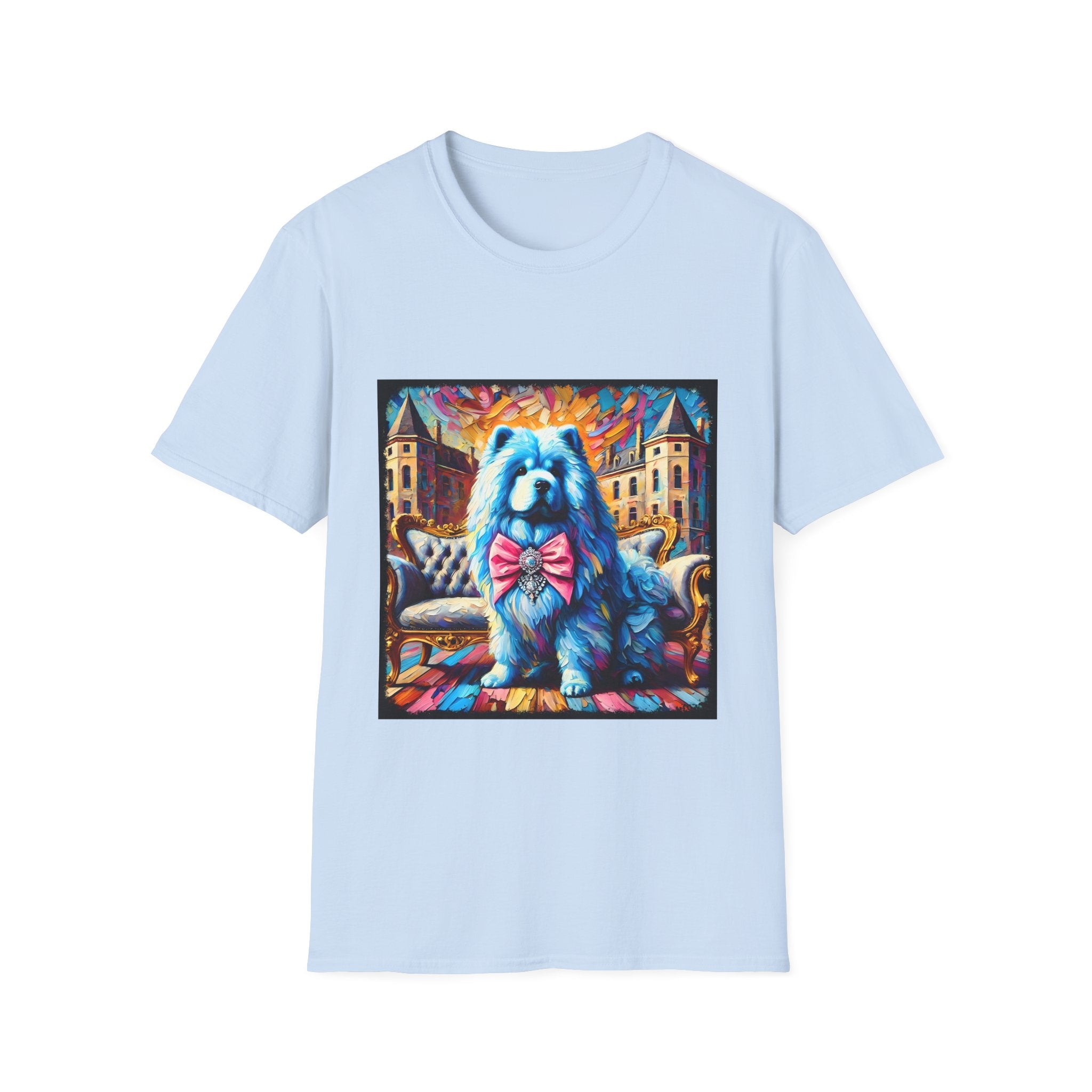 Chow Chow Blue Diamond Princess Classic | Unisex Dog T-Shirt