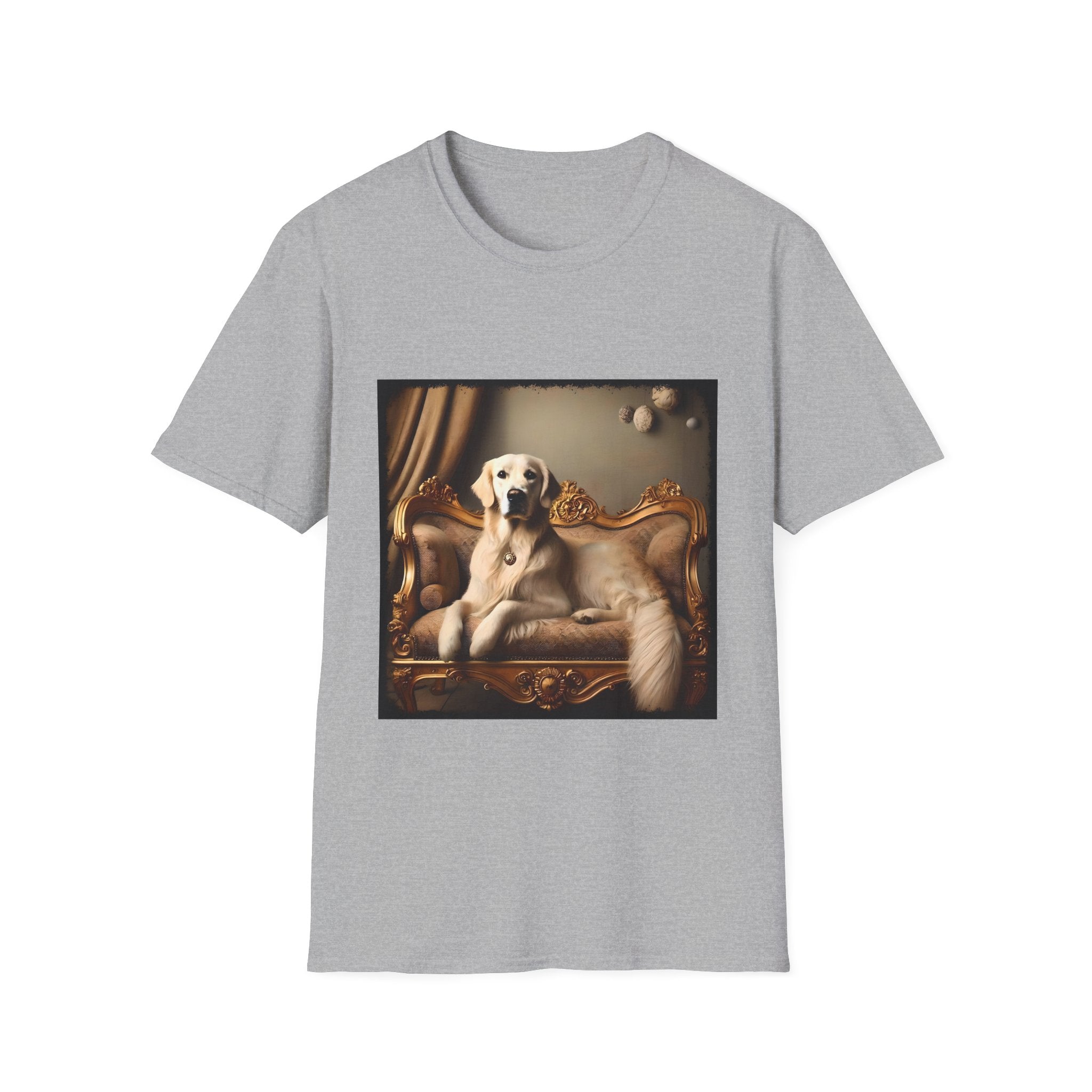 Golden Retriever Poised Royalty | Unisex Dog T-Shirt