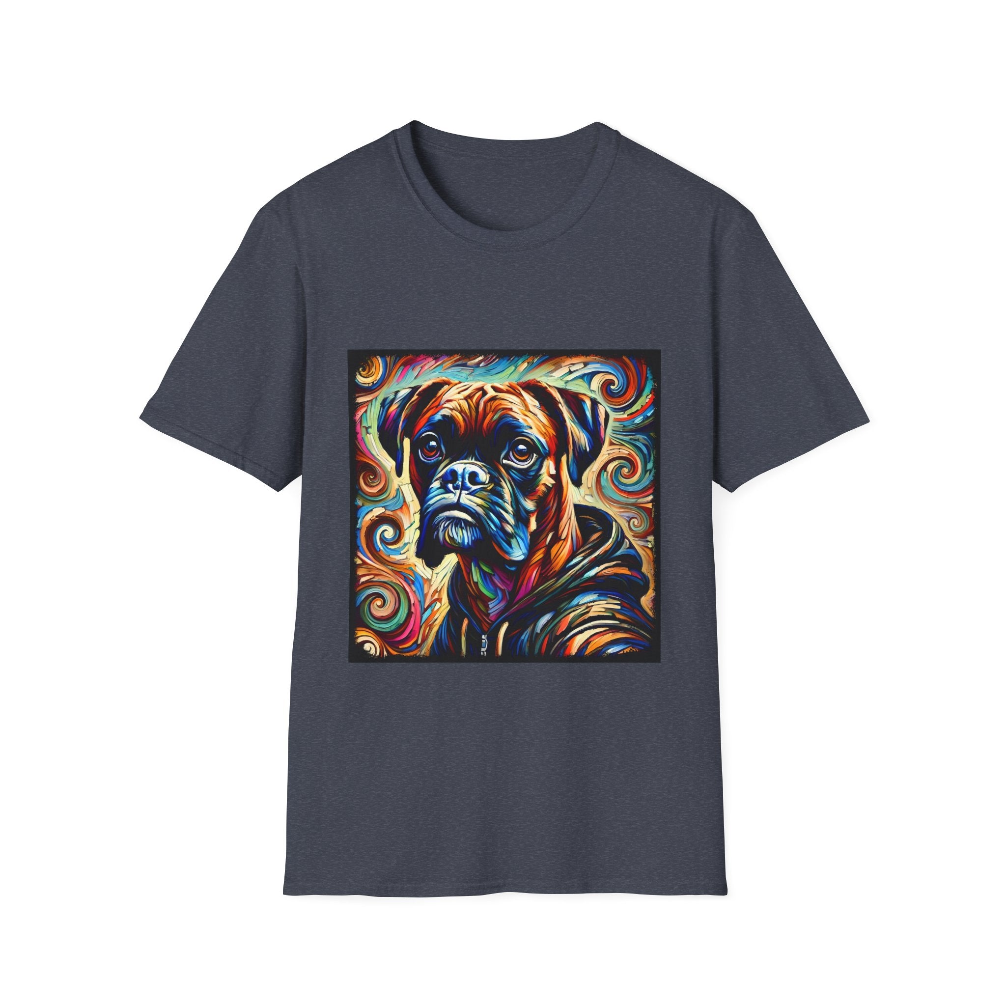 Boxer Relaxed Swirl | Unisex Dog T-Shirt