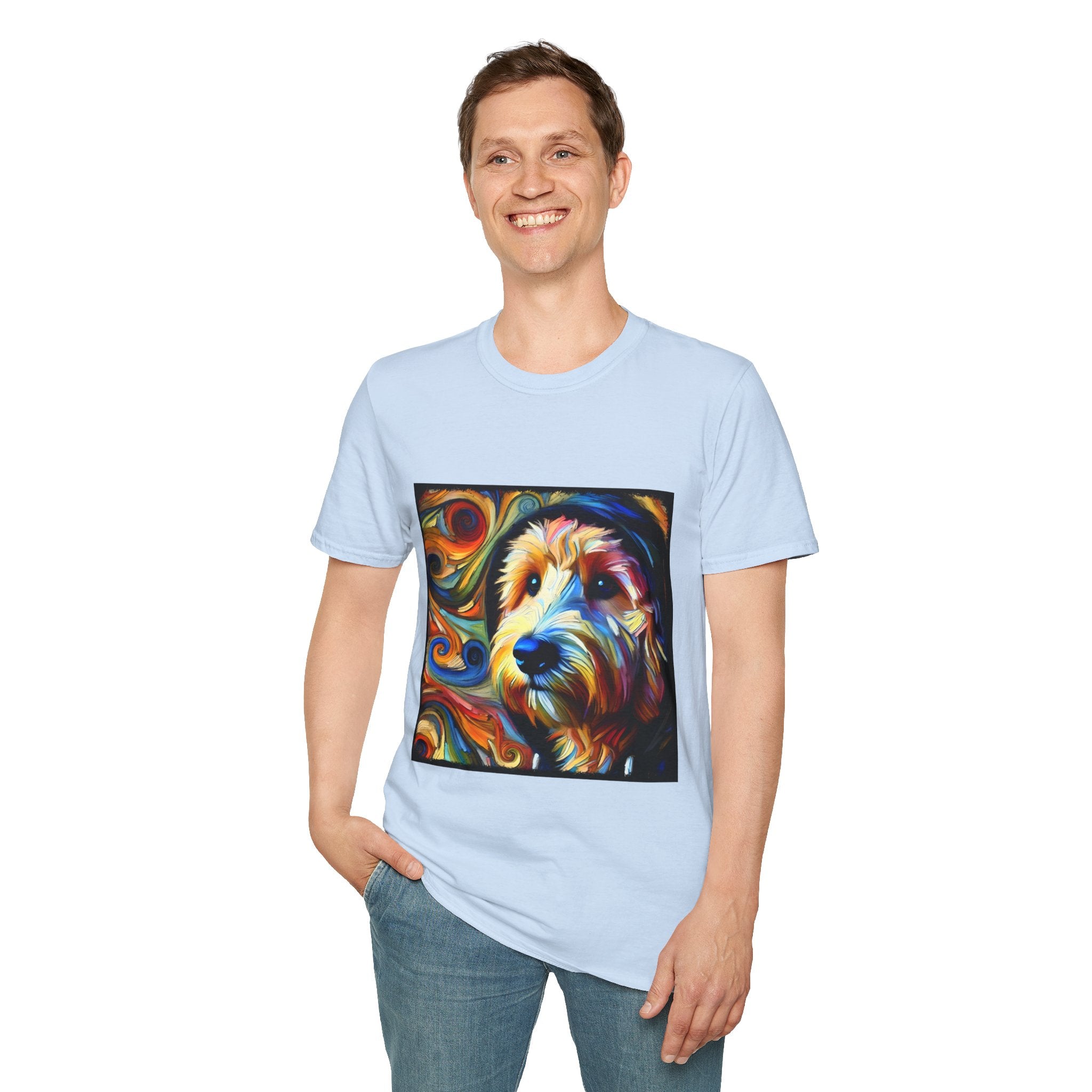 Goldendoodle Relaxed Swirl | Unisex Dog T-Shirt
