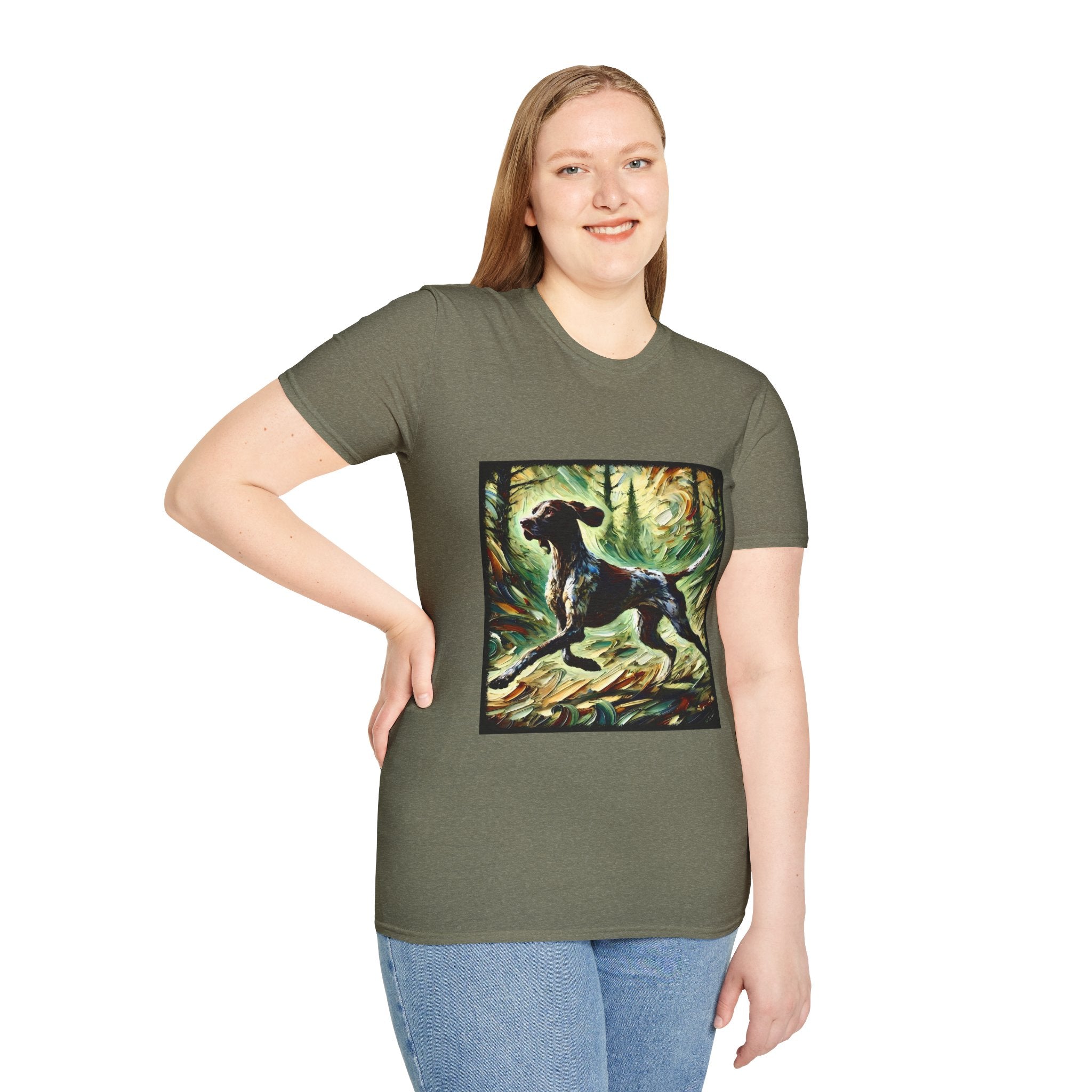 German Shorthaired Pointer Trailhead Classic | Unisex Dog T-Shirt