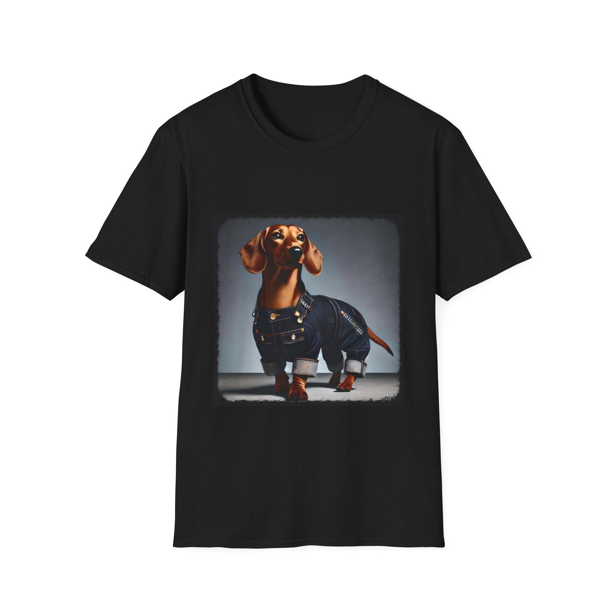 Dachshund Denim Dream | Unisex Dog T-Shirt