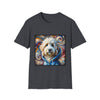 Sheepadoodle Blue Hoodie Swirl | Unisex Dog T-Shirt