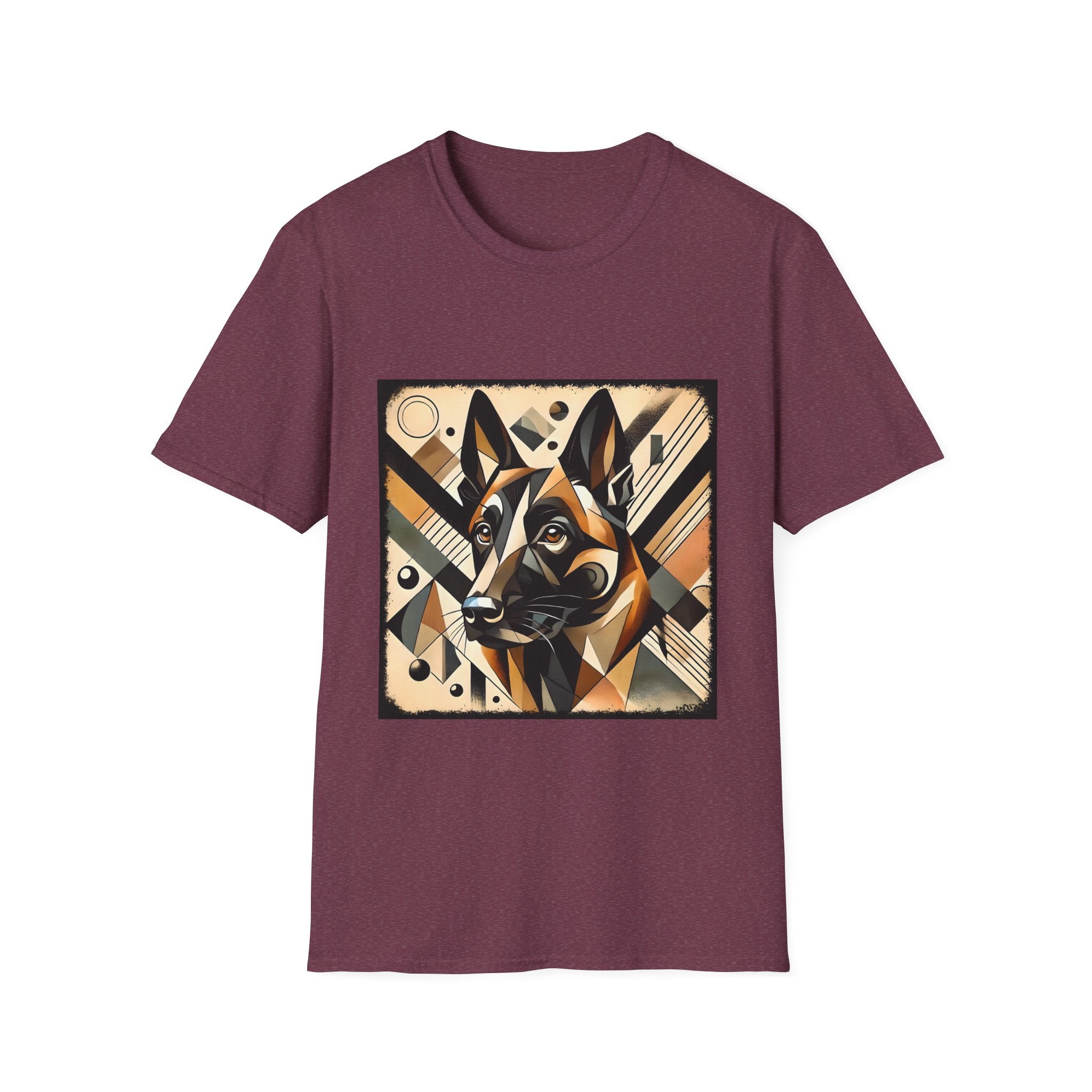 Belgian Malinois Bold Geometric | Unisex Dog T-Shirt