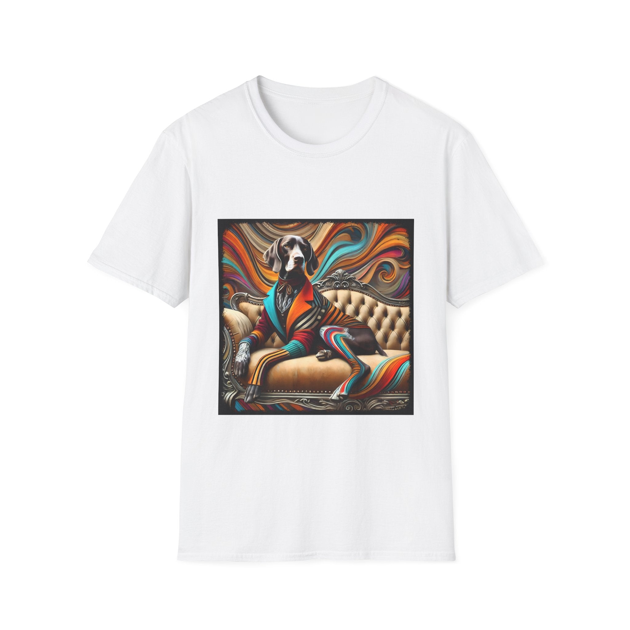 German Shorthaired Pointer Warm Rocker | Unisex Dog T-Shirt