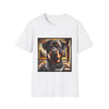 Rottweiler Posh Portrait | Unisex Dog T-Shirt