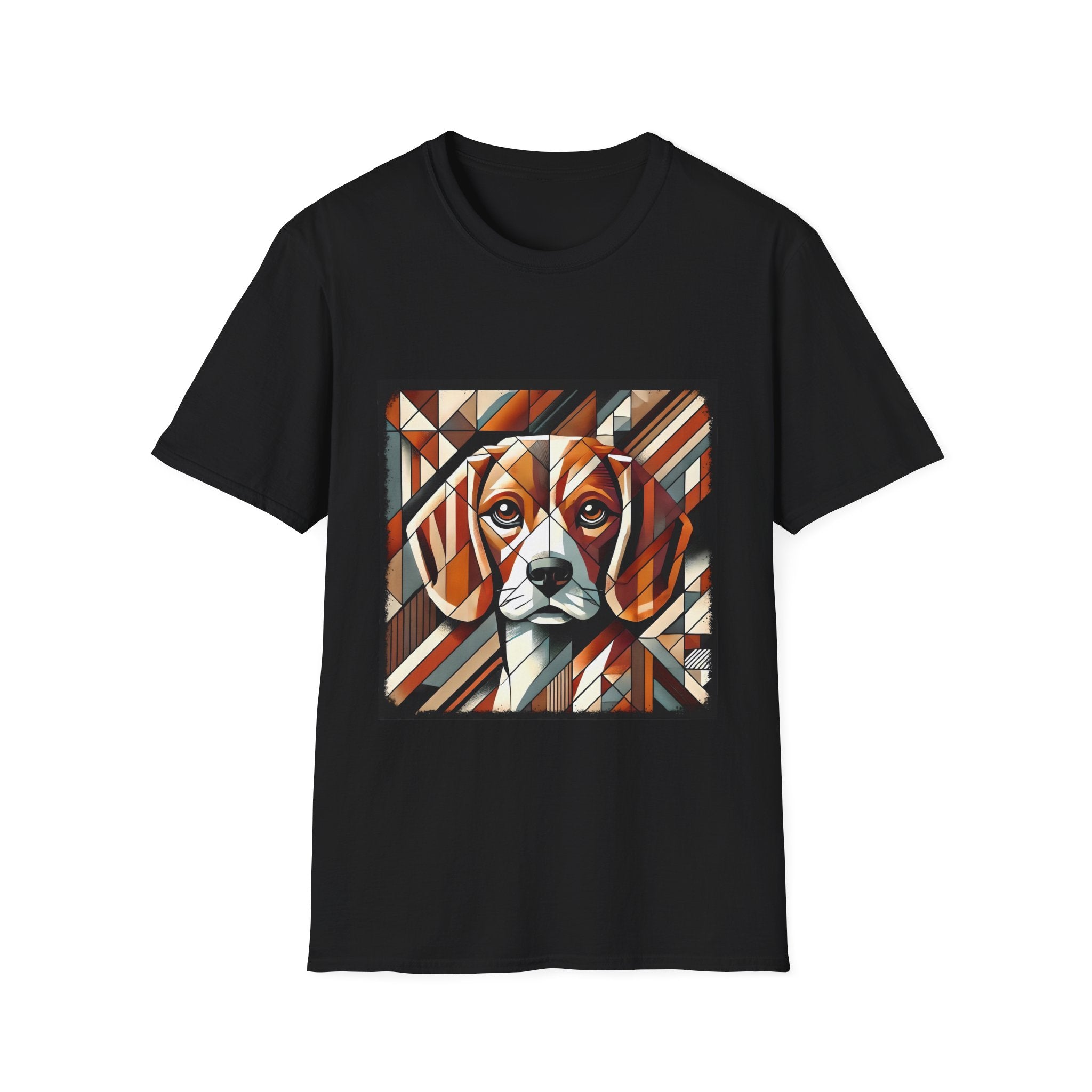 Beagle Warm Geometric | Unisex Dog T-Shirt