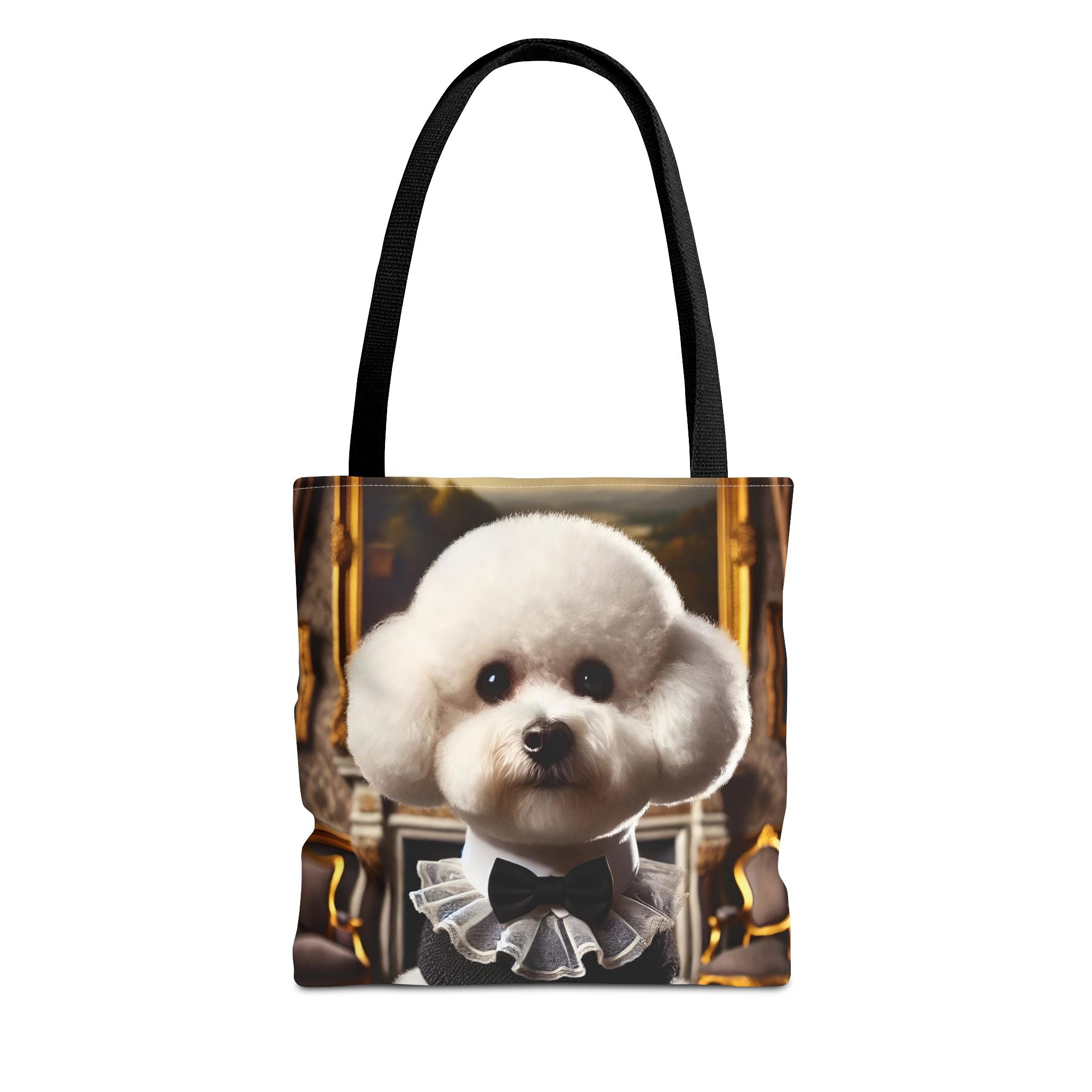 Bichon Frise Luxe Lineage | Dog Themed Tote Bag