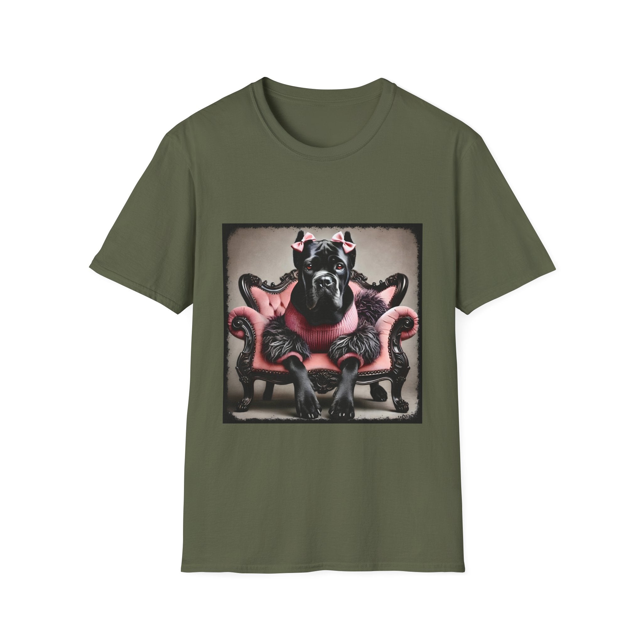 Cane Corso Bow Boss | Unisex Dog T-Shirt